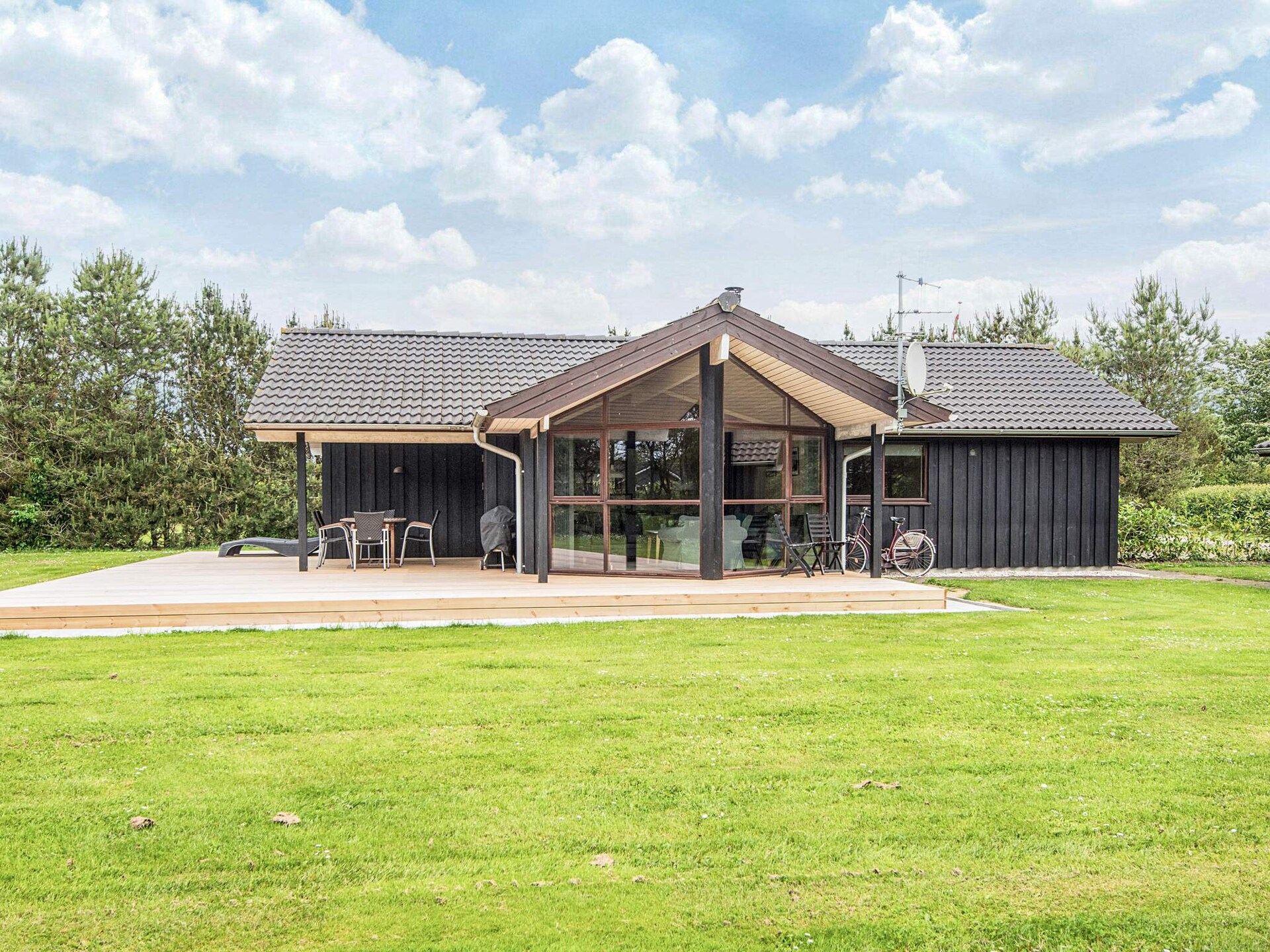 Stijlvol vrijstaand vakantiehuis met sauna en whirlpool nabij Ringkøbing Fjord - foto 1