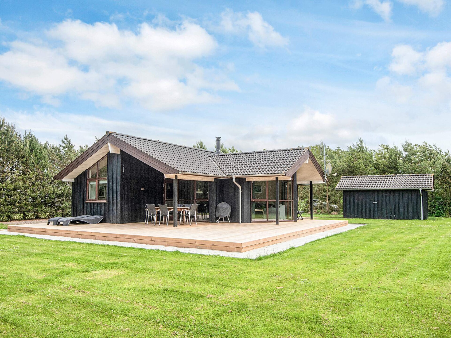 Stijlvol vrijstaand vakantiehuis met sauna en whirlpool nabij Ringkøbing Fjord - foto 2