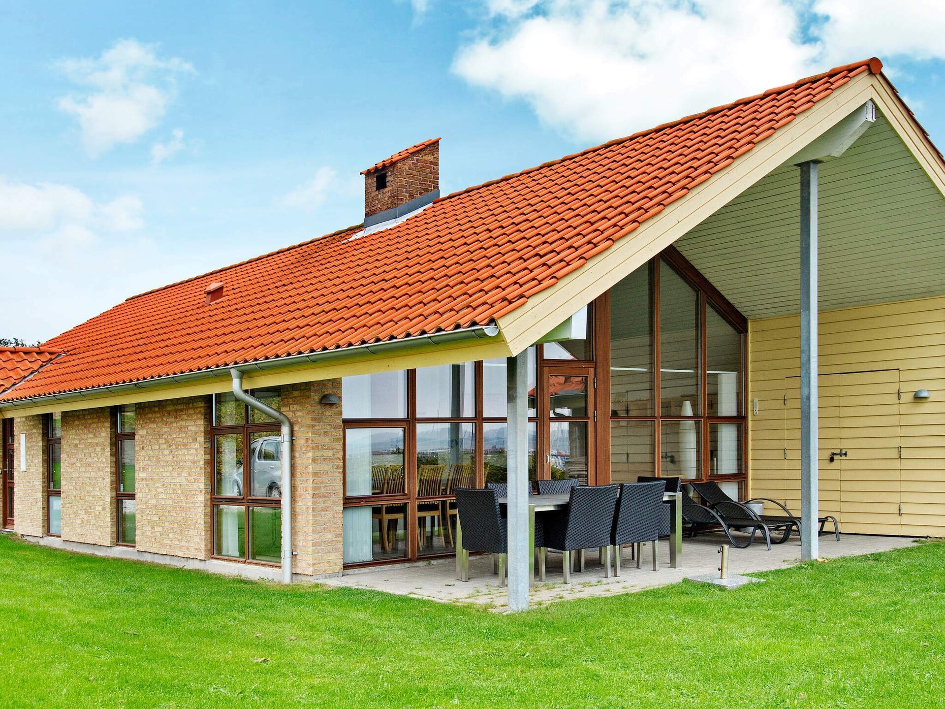 Luxe vakantiehuis direct aan het water met whirlpool en panoramisch zicht op de Flensburger Förde - foto 1