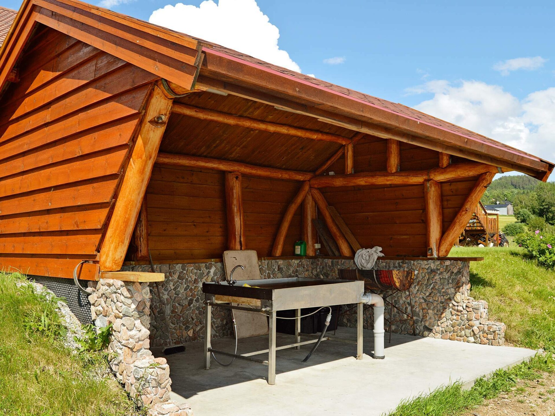 Fjordzicht vakantiehuis met zwembad in Eidsvåg, Noorwegen - foto 35
