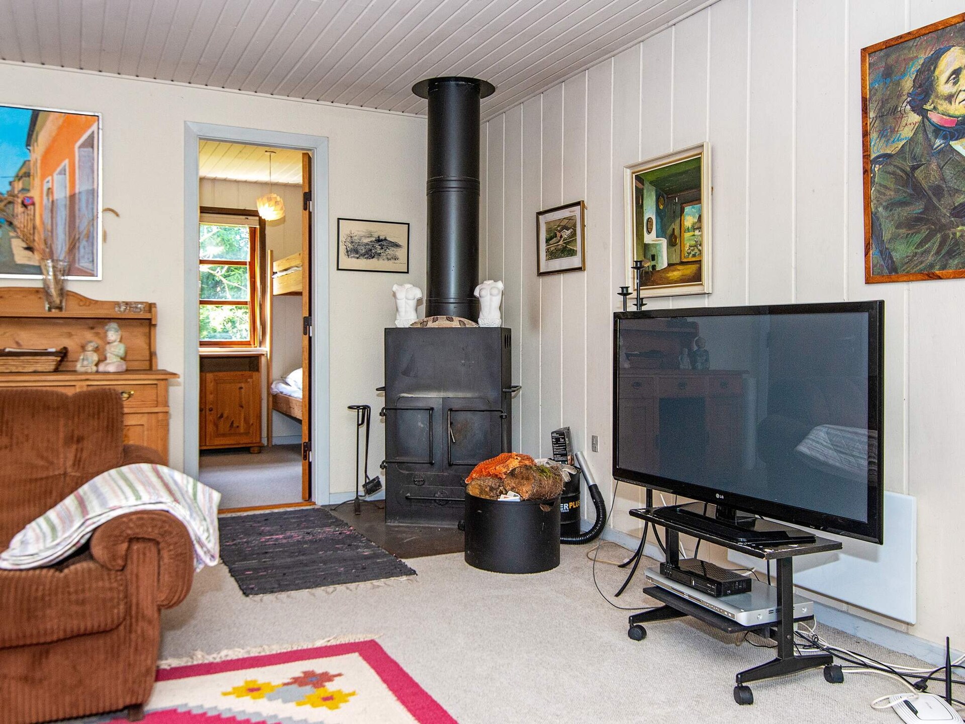 Vrijstaand vakantiehuis op 2500m² natuurdomein, 300m van de zee in Højslev - foto 24