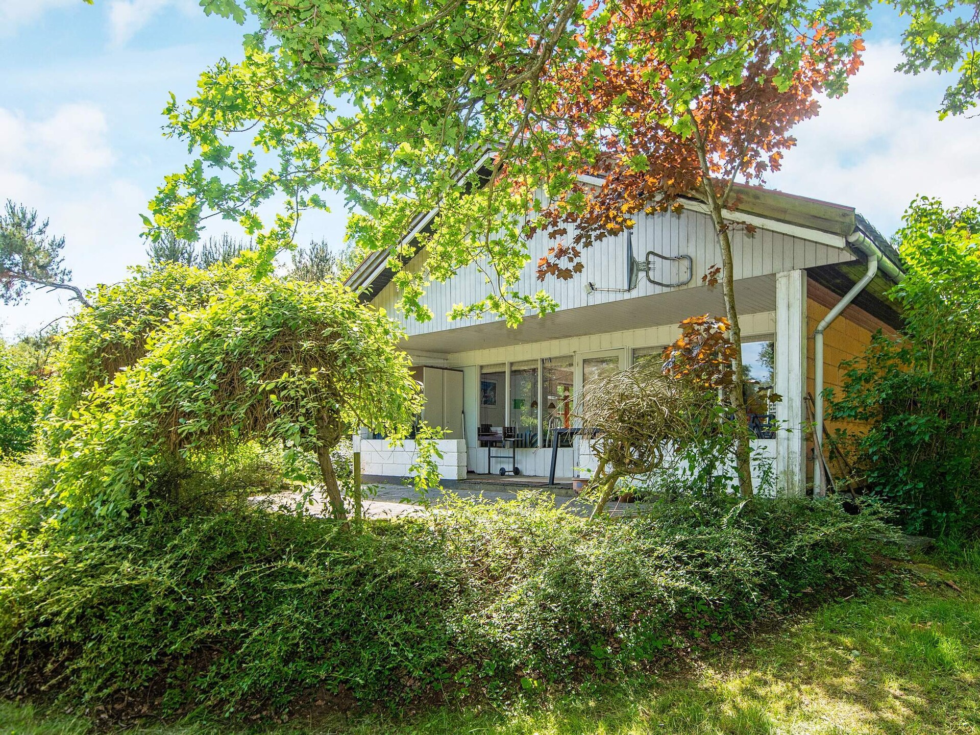 Vrijstaand vakantiehuis op 2500m² natuurdomein, 300m van de zee in Højslev - foto 33