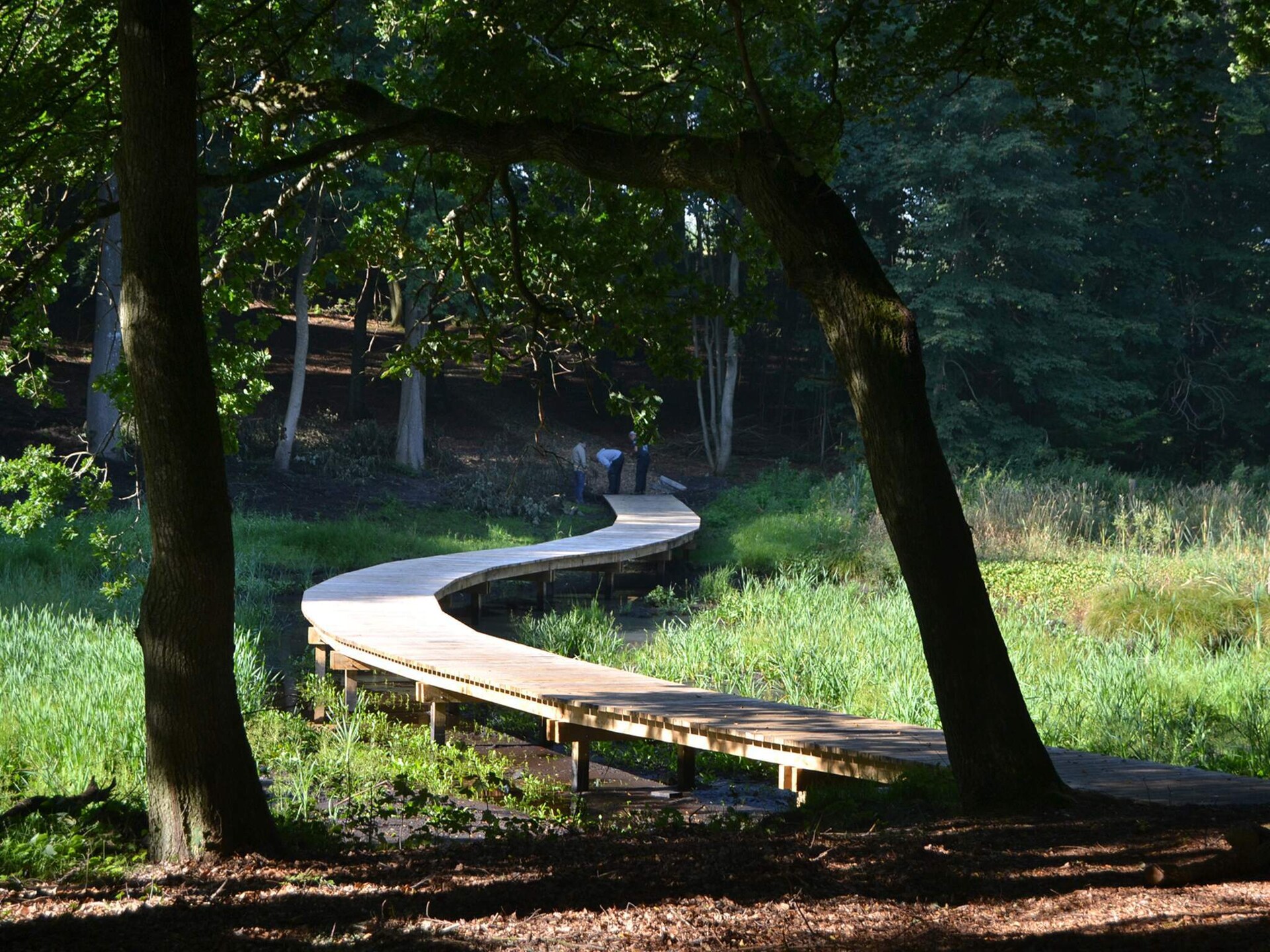 Vrijstaand vakantiehuis op 2500m² natuurdomein, 300m van de zee in Højslev - foto 12