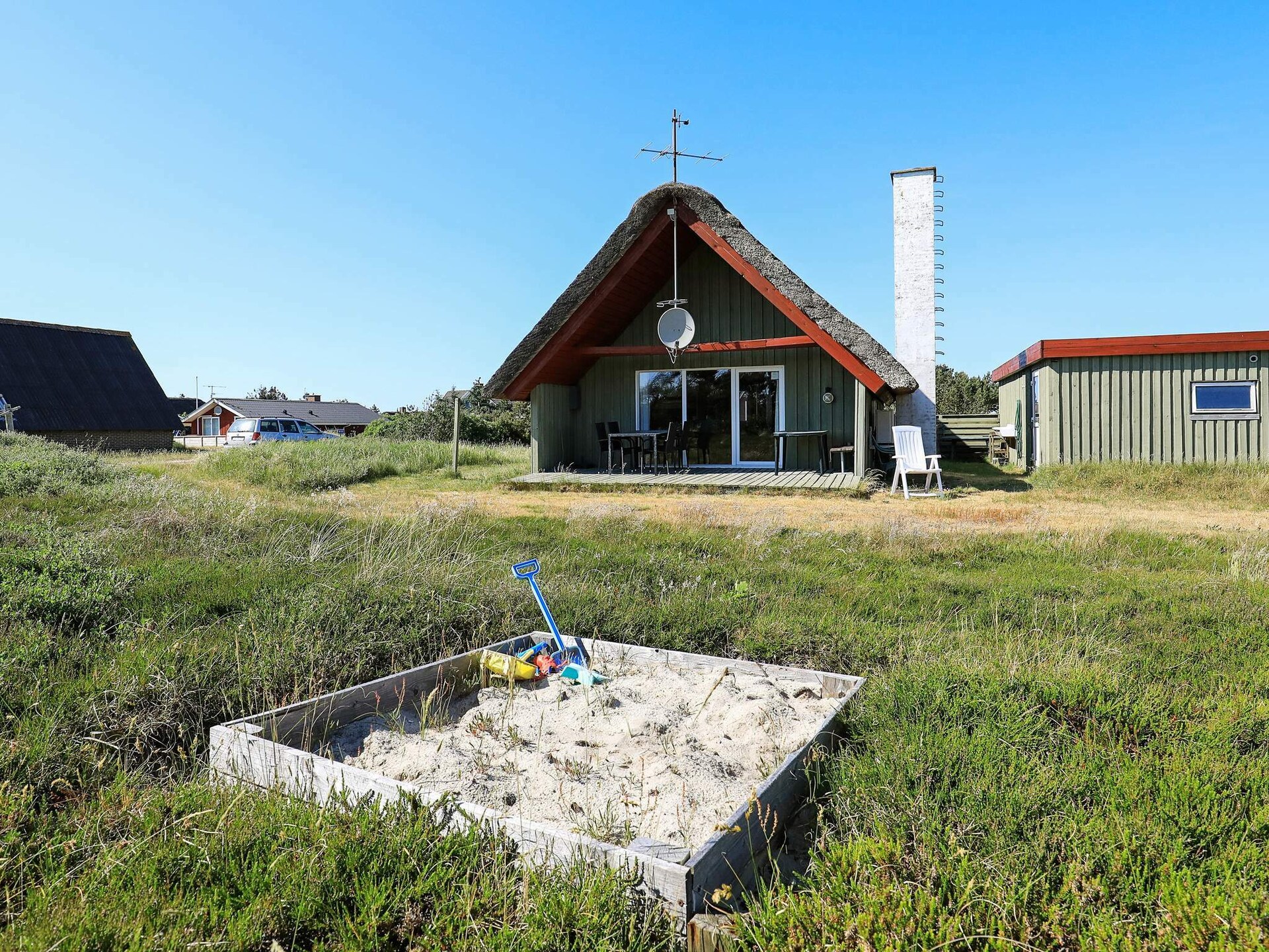 Vrijstaand duinhuis bij Hvide Sande met uitzicht op vuurtoren en zee op 800m - foto 7