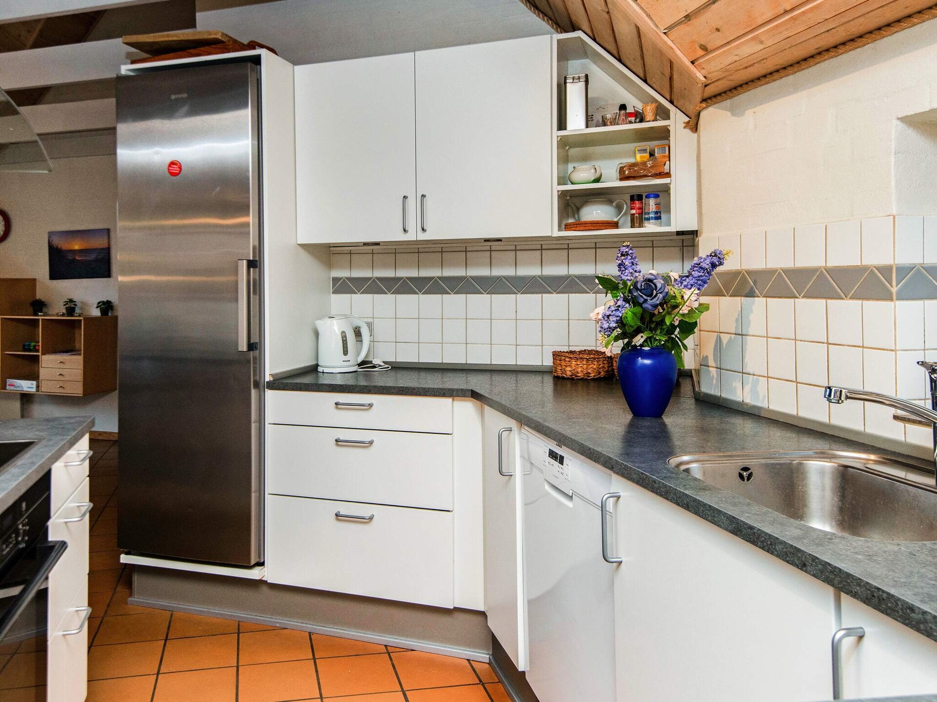 Rietgedekt vakantiehuis met privézwembad & sauna nabij Ringkøbing Fjord - foto 25