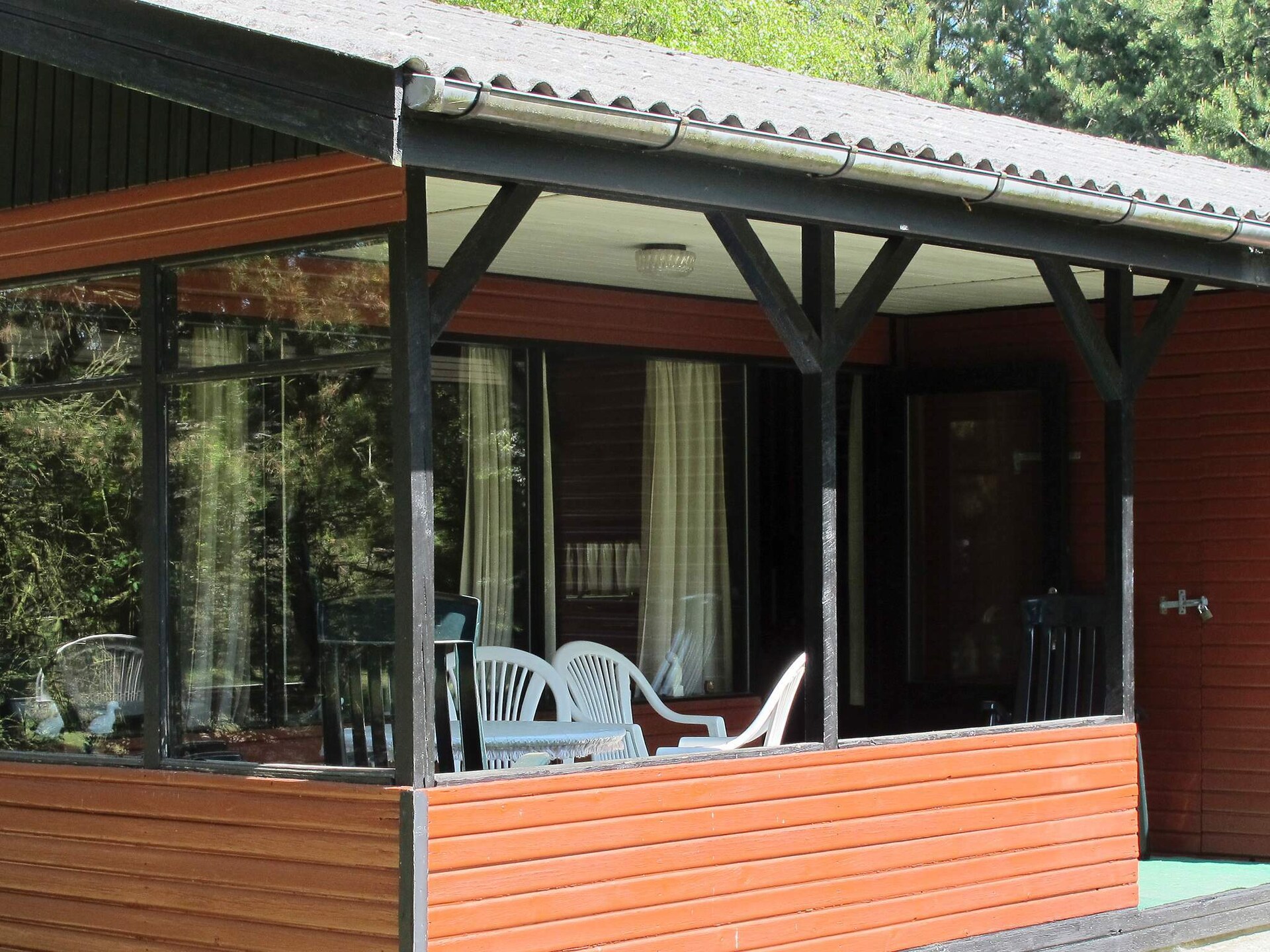 Knus houten vakantiehuis op natuurperceel bij Hals - foto 35