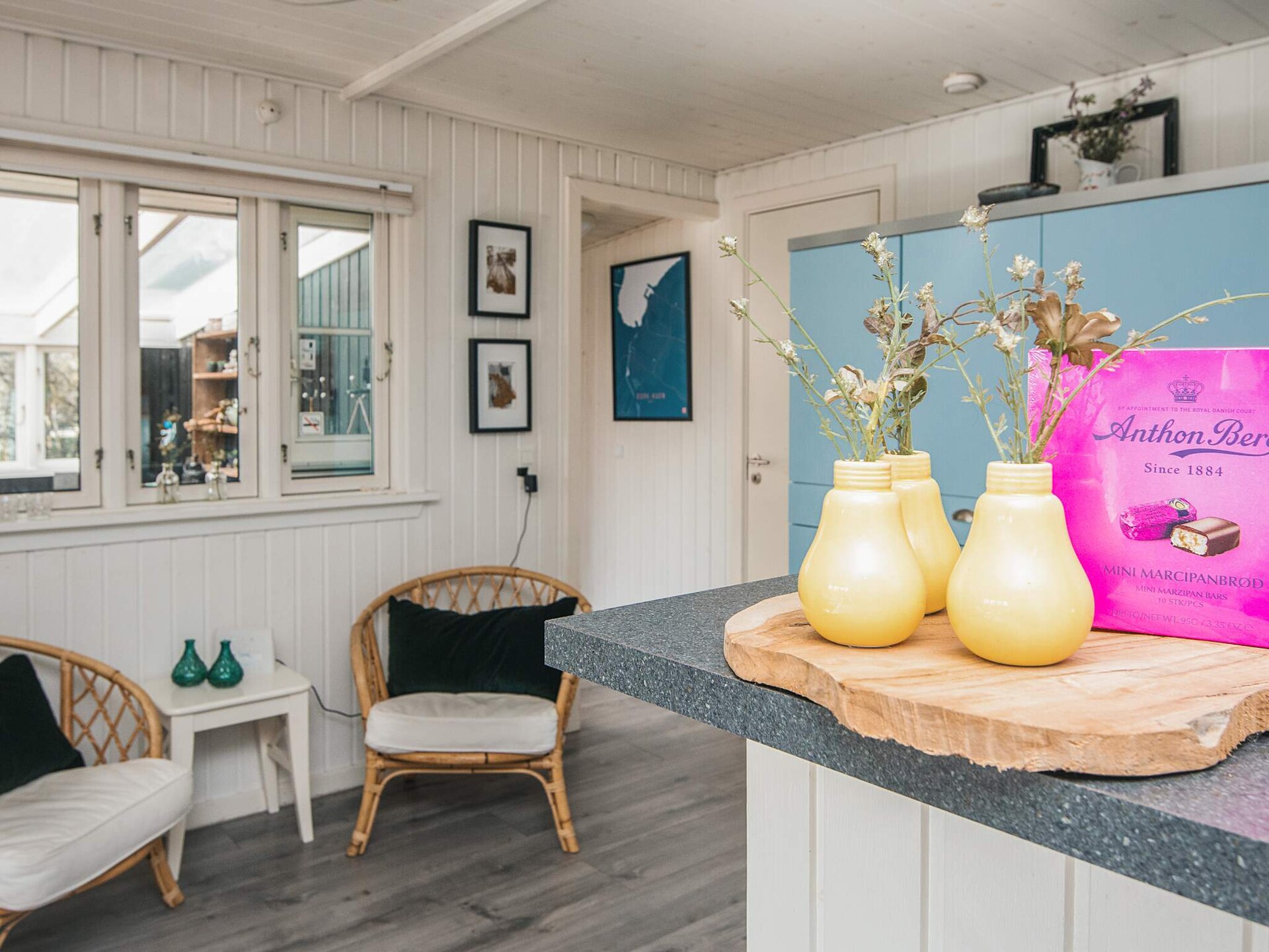 Op 900 m van zee: Rustig vakantiehuis in Hemmet - foto 46