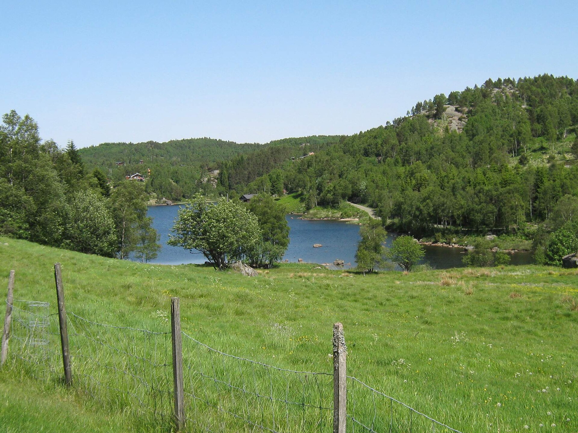 6-persoons vakantiehuis aan het meer in Lyngdal - foto 9
