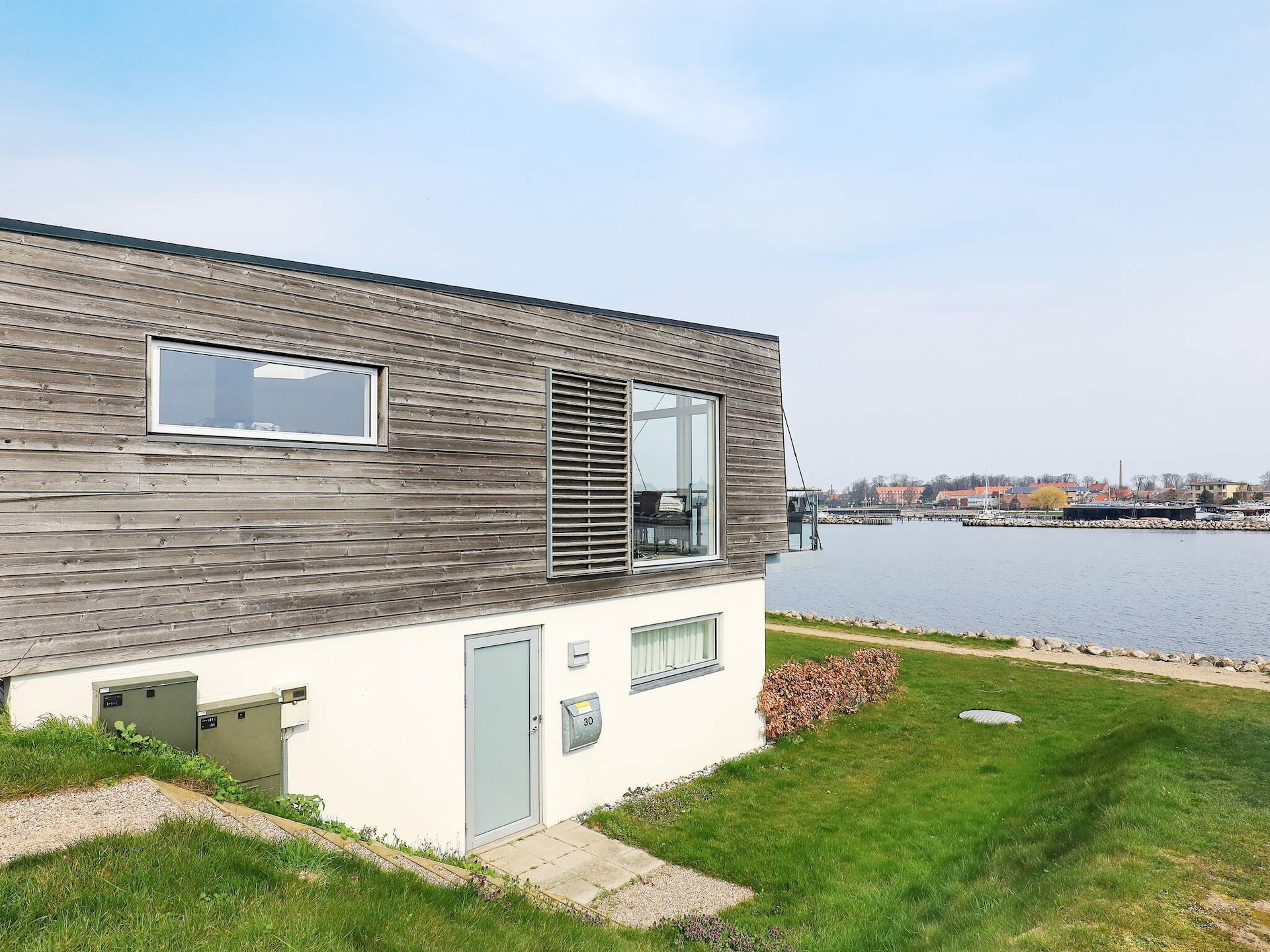 Havenpanorama vakantiehuis op 10 meter van de zee in Stege - foto 2