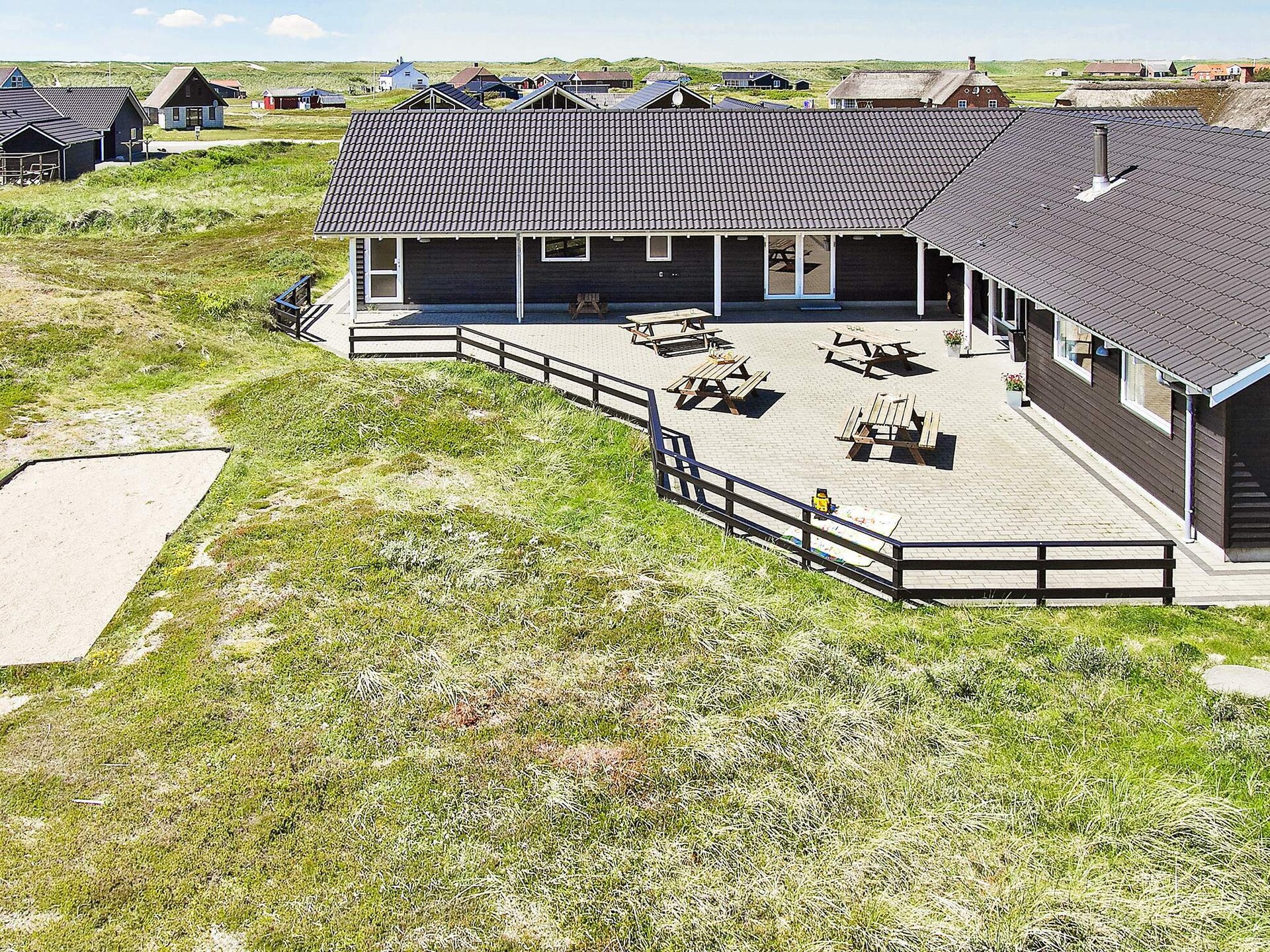 Groot vrijstaand vakantiehuis voor 24 personen met zwembad, 300m van de Noordzee in Harboøre - foto 34
