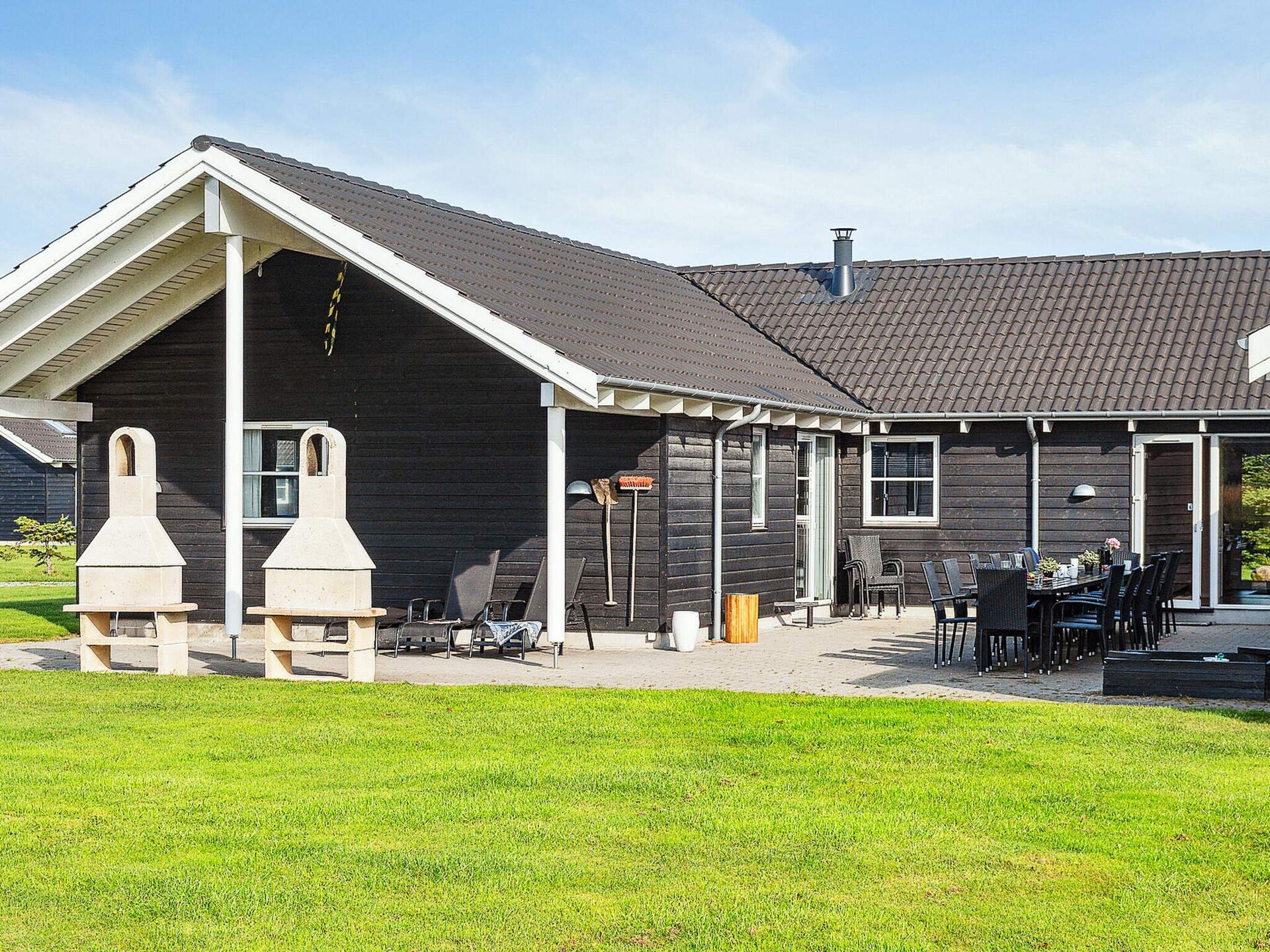 Groot vrijstaand vakantiehuis voor 24 personen met zwembad, glijbaan en sauna op 800m van zee - foto 44