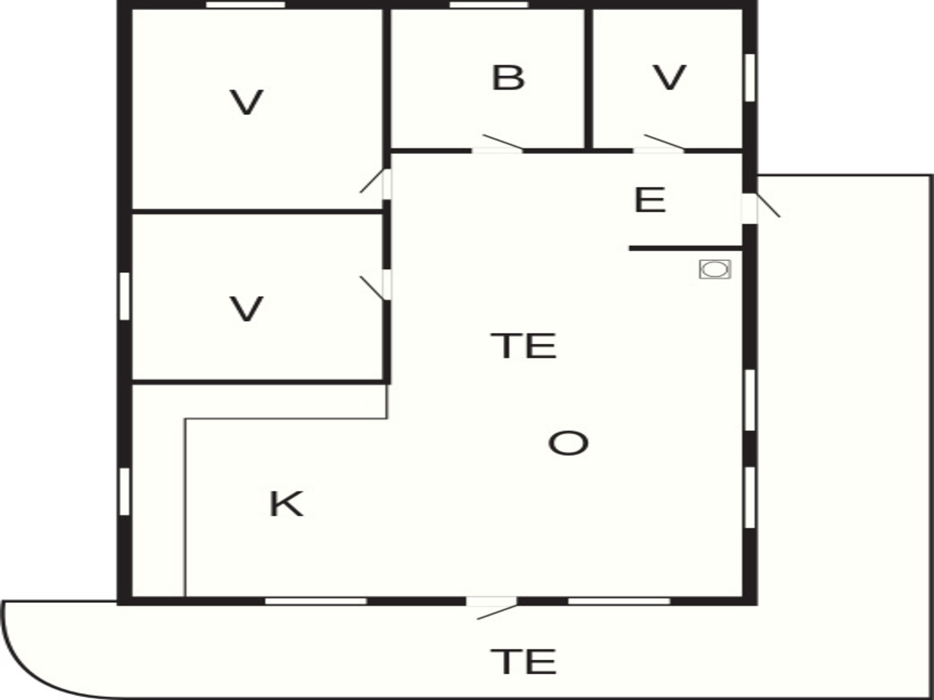 6-persoons vakantiehuis in Dronningmølle op 400m van zee - foto 39