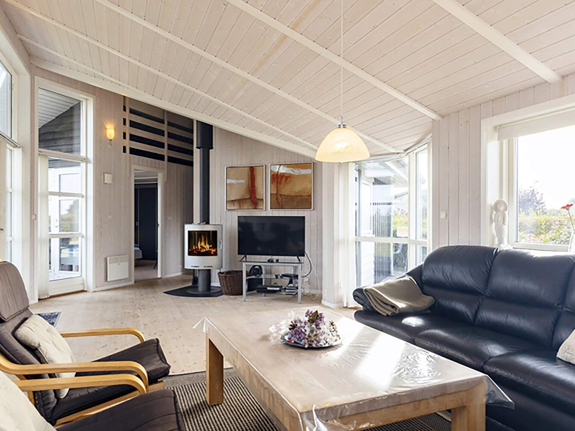 Op 300 m van zee: Ruim vakantiehuis in Rudkøbing met sauna en whirlpool - foto 16