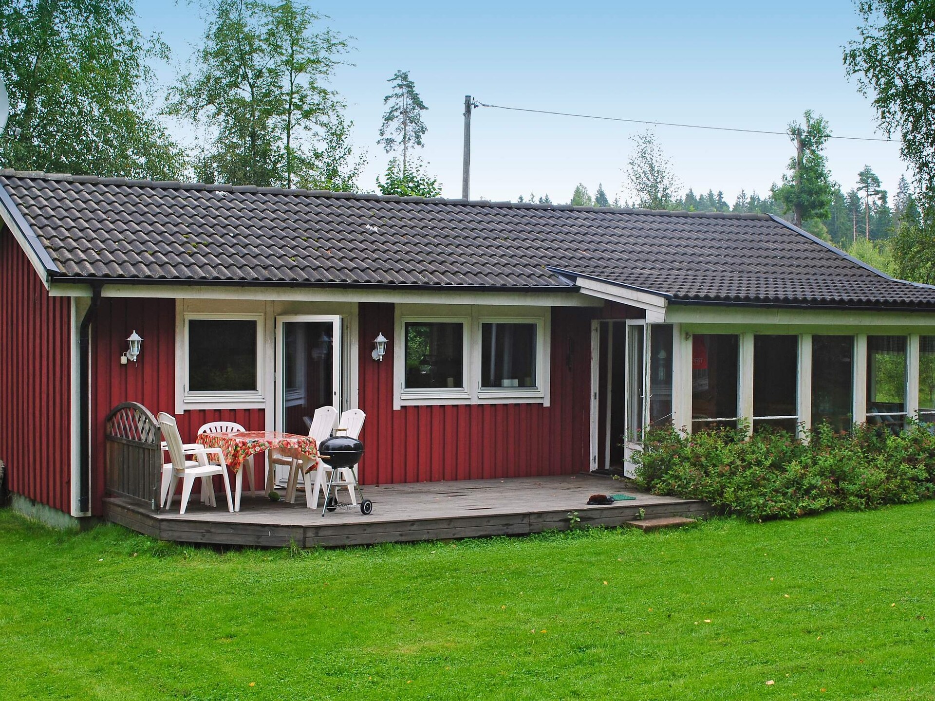 Op 300 m van het meer: Sfeervol vakantiehuis in Håcksvik - foto 36
