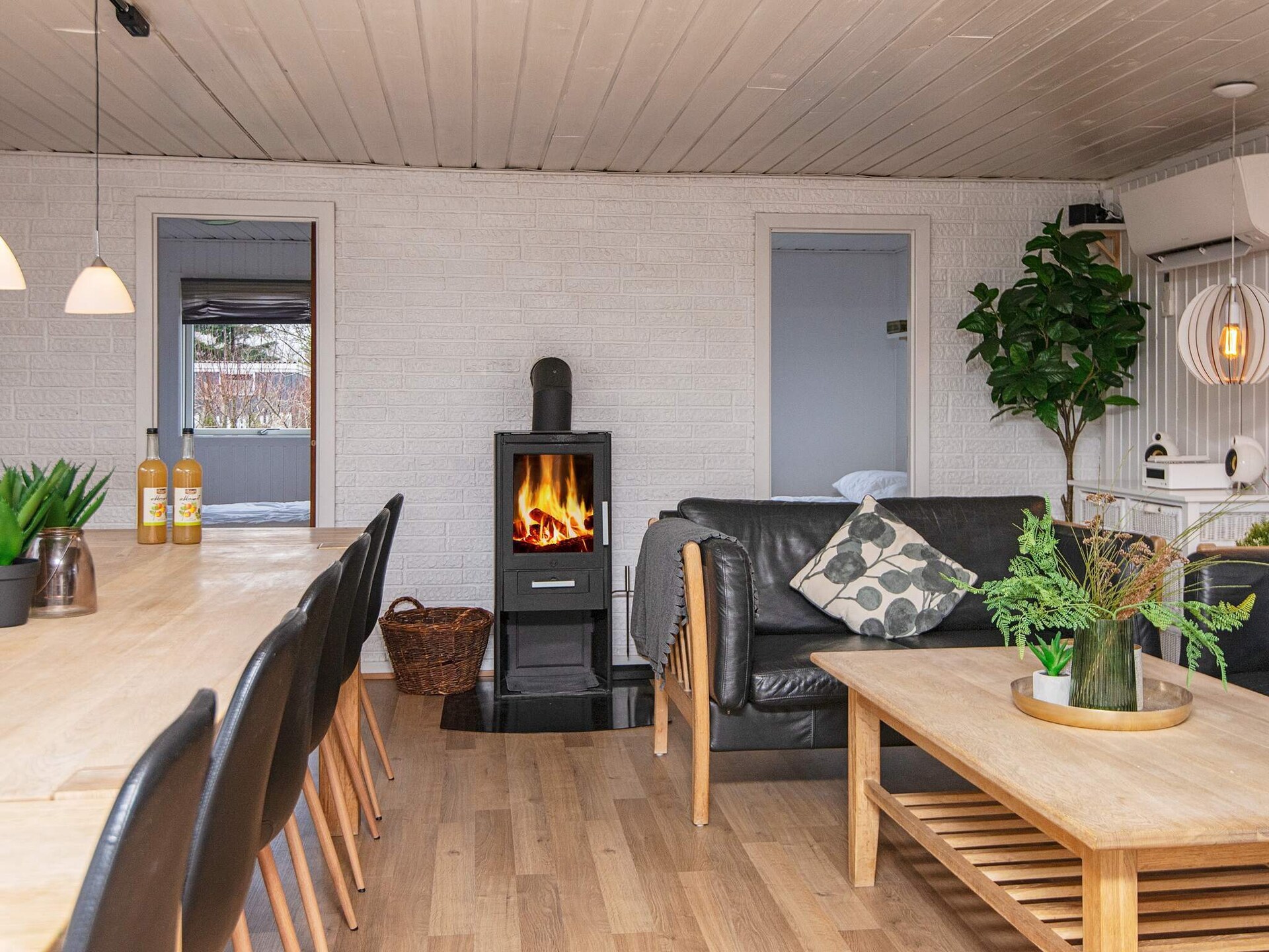 Op 300 m van zee: ruim vakantiehuis in Ørsted voor 14 personen - foto 28