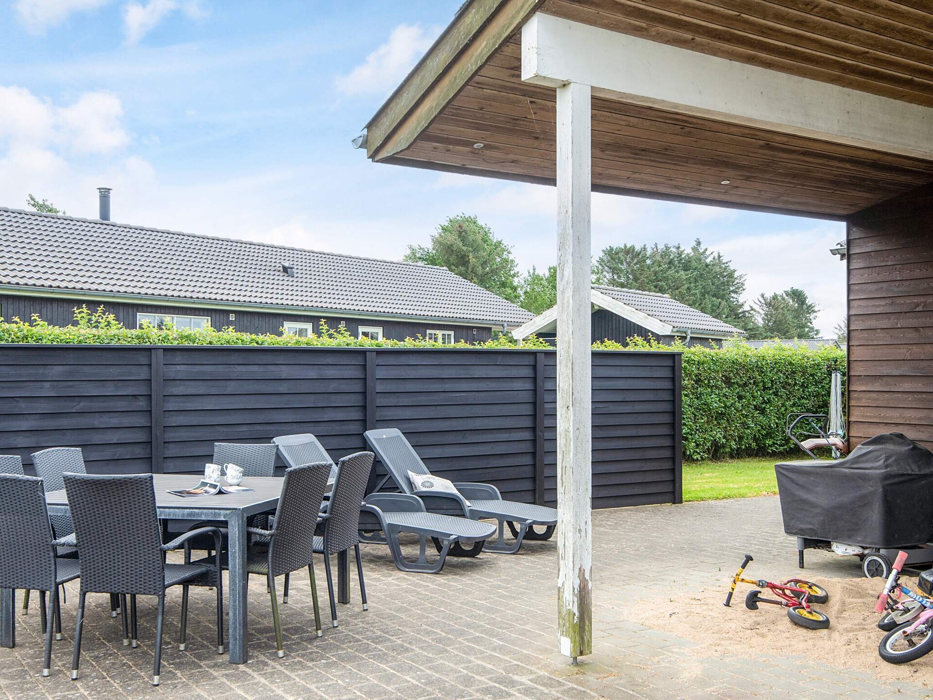 Activiteitenhuis aan het Kvie Meer met whirlpool, stoomcabine en panoramisch uitzicht - foto 38