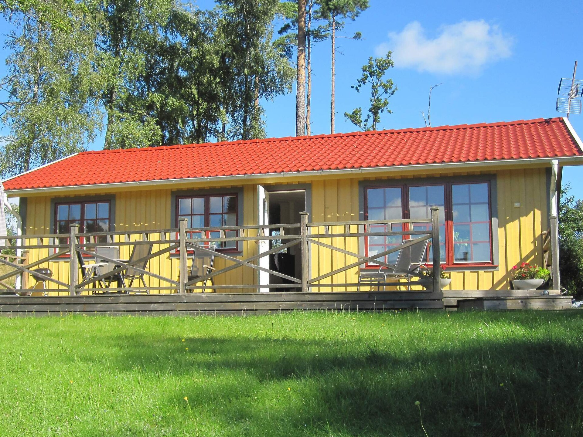 Op 300 m van het meer: sfeervol vakantiehuis in Håcksvik · 5 pers. - foto 6