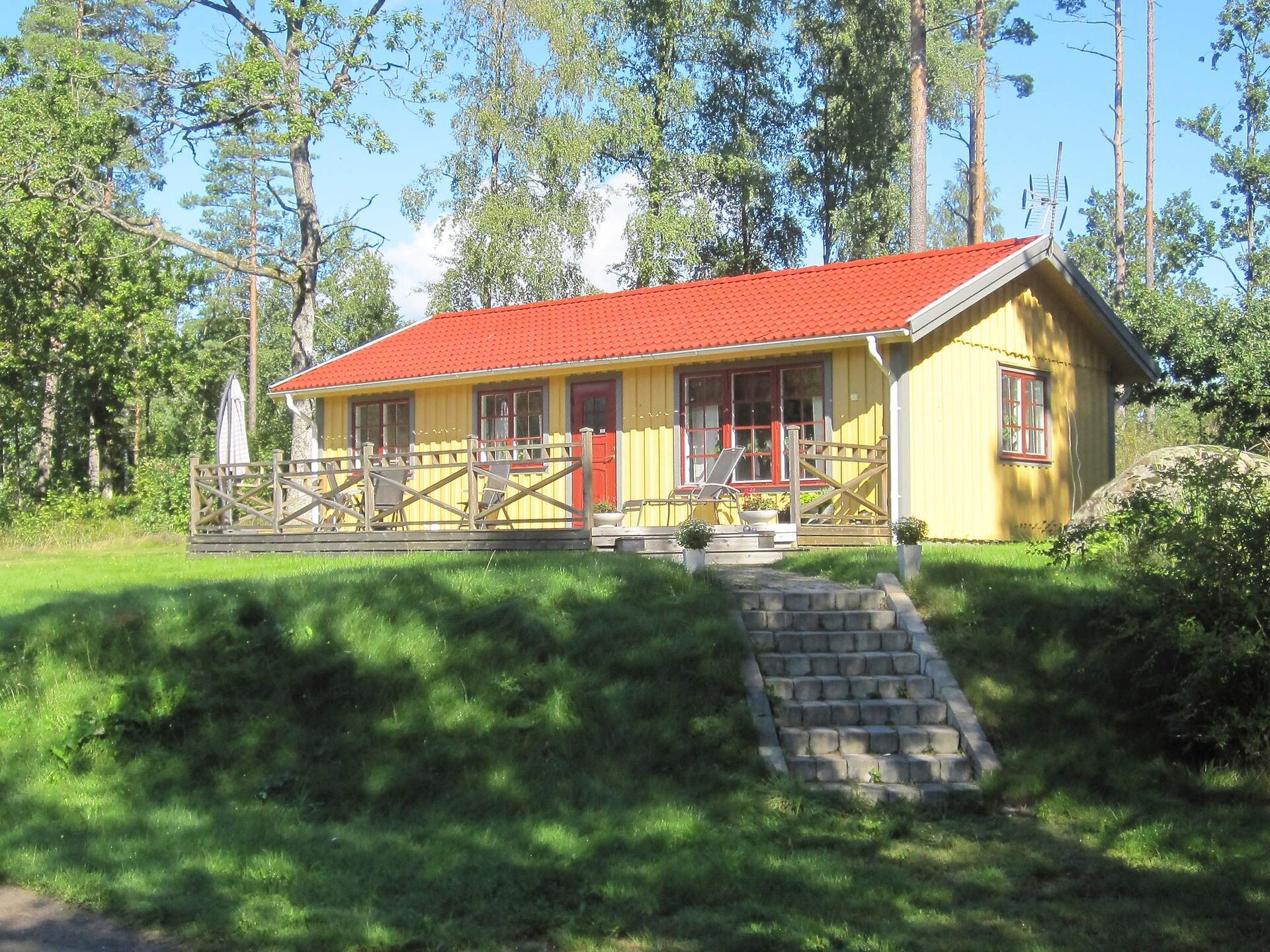Op 300 m van het meer: sfeervol vakantiehuis in Håcksvik · 5 pers. - foto 8
