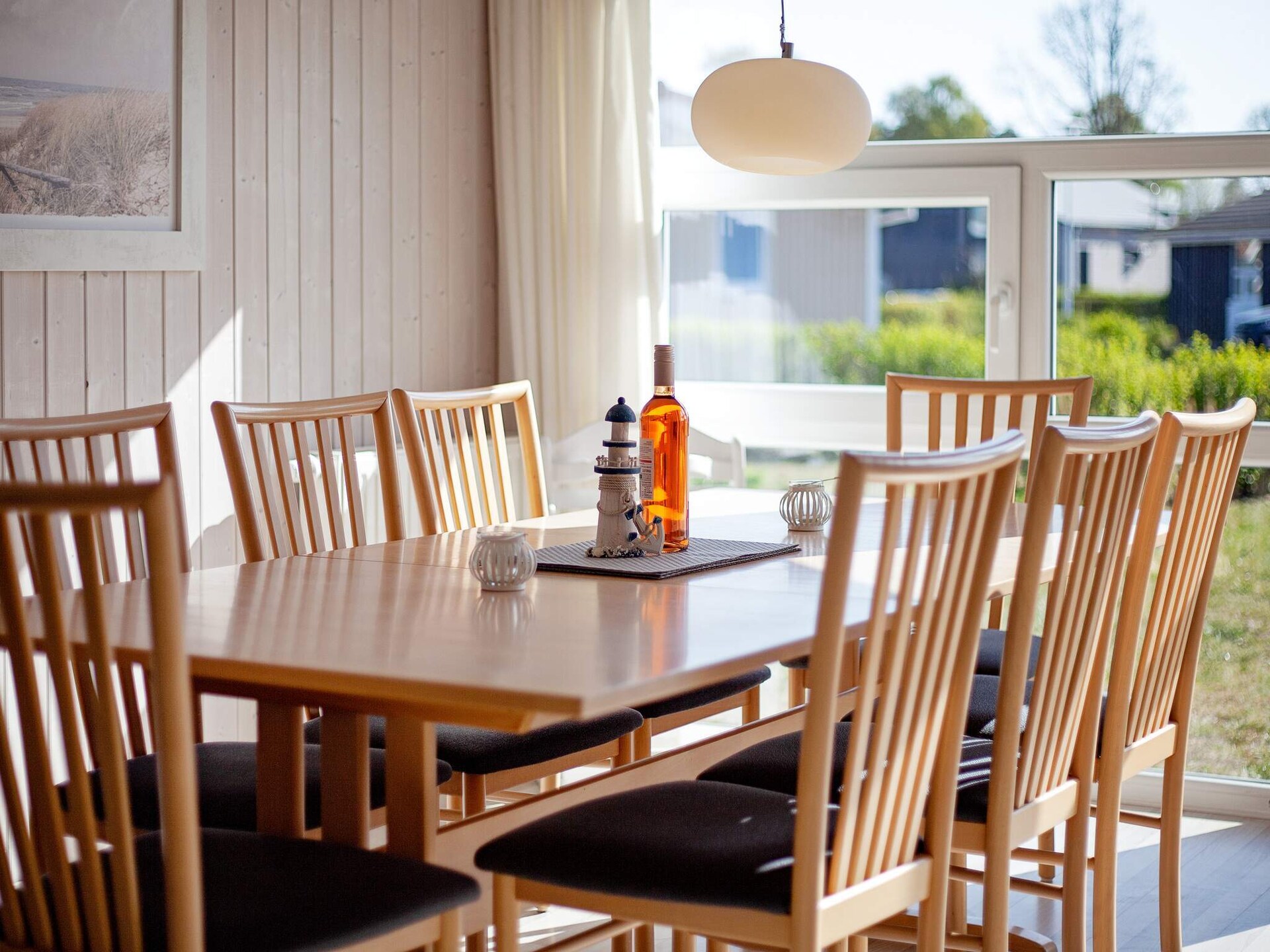 Licht Scandinavisch vakantiehuis met sauna en whirlpool, 250m van zee - foto 10