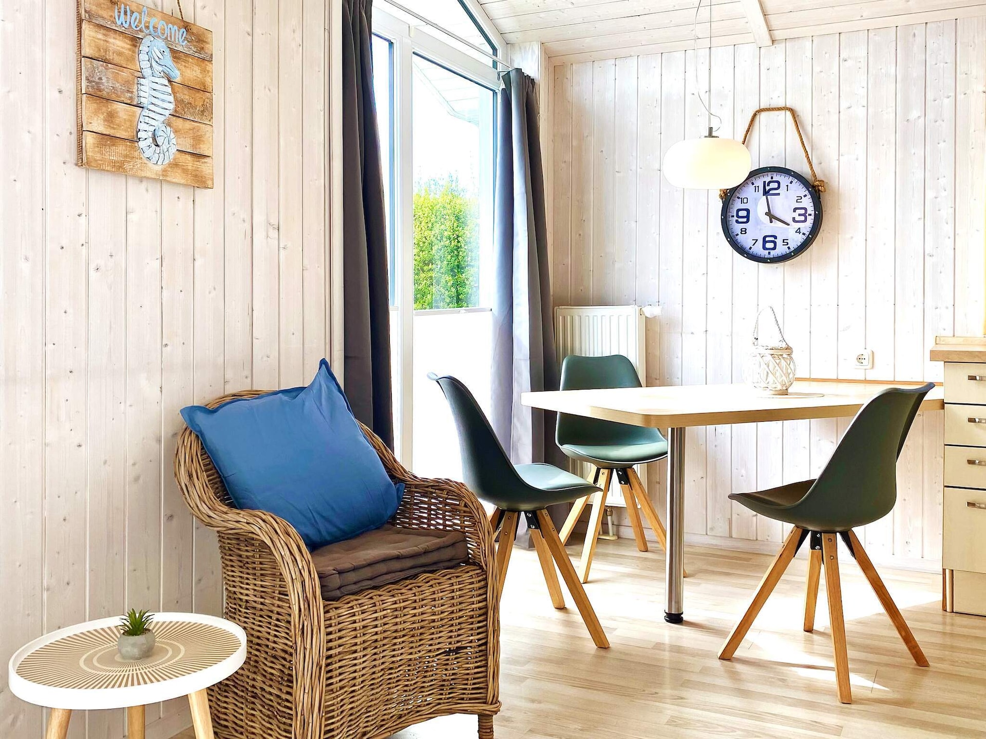 Aan zee: Licht vakantiehuis in Scandinavische stijl in Grömitz · 3 pers. - foto 7