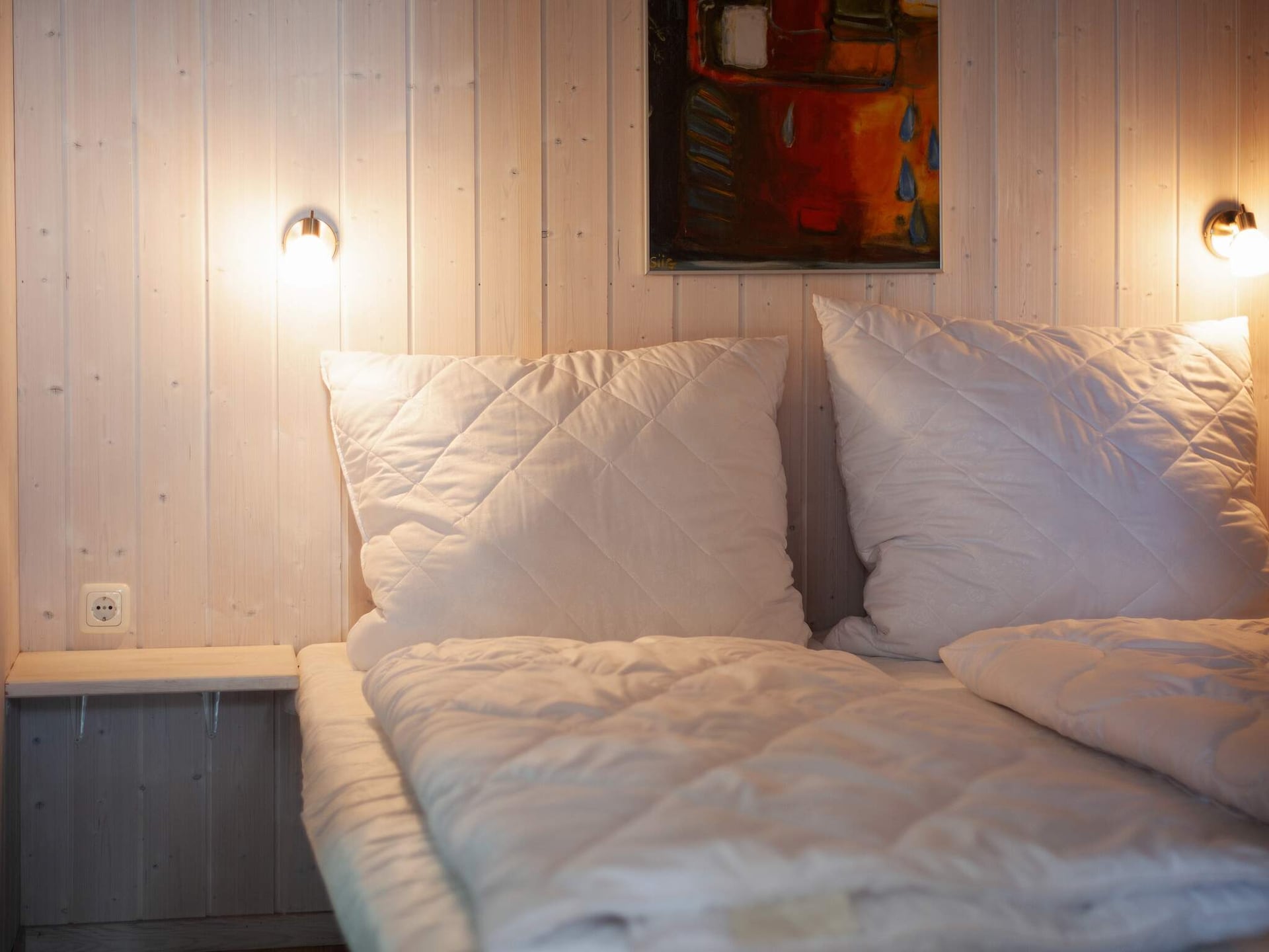 Aan zee: Licht vakantiehuis in Scandinavische stijl in Grömitz · 3 pers. - foto 13