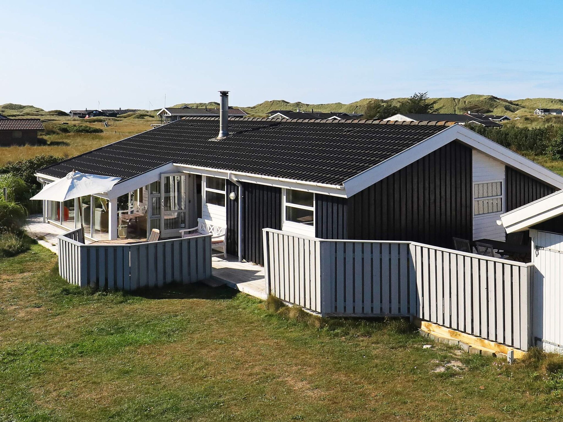 Vrijstaand vakantiehuis in Munkens Klit, 400m van zee, met sauna en whirlpool - foto 1