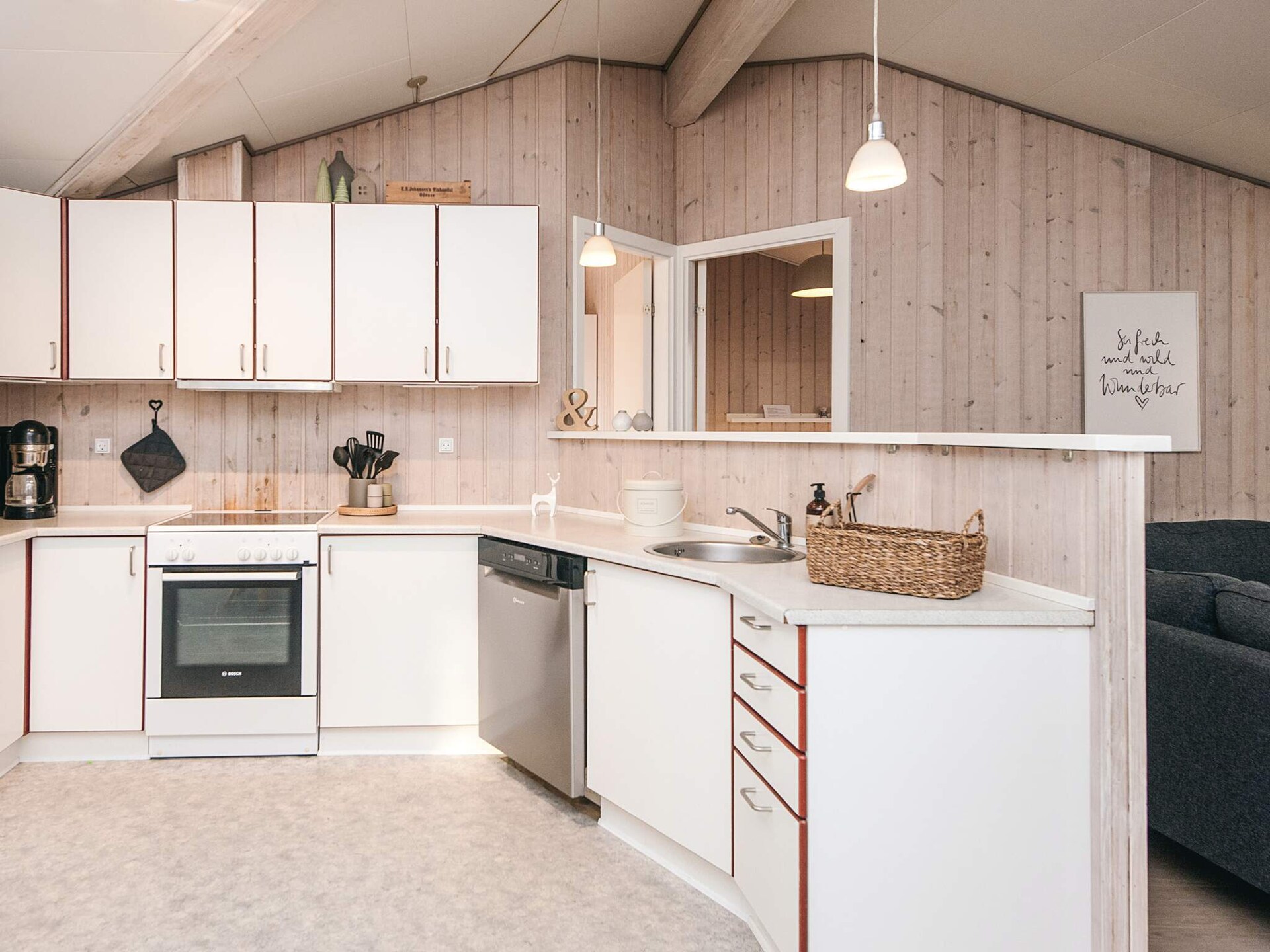 Op 300 m van zee: Ruim vakantiehuis in Børkop voor 8 personen - foto 14