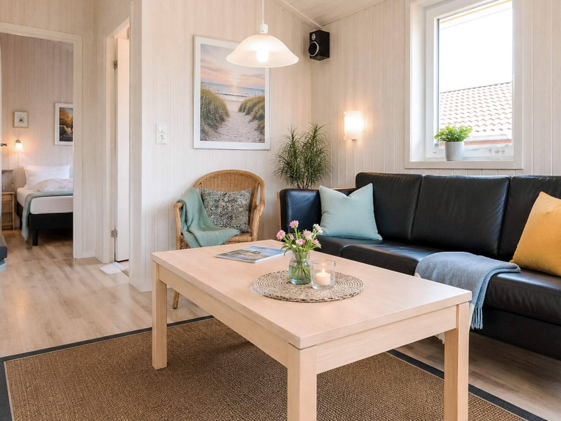 Aan zee: Licht vakantiehuis in Scandinavische stijl in Grömitz · 52 m² - foto 6