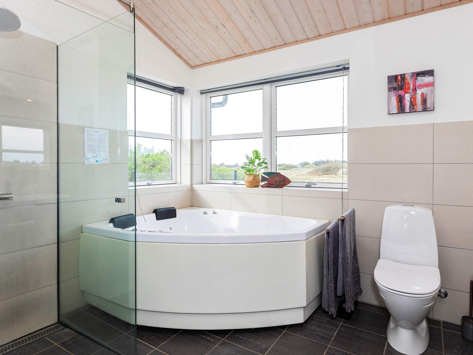 Ruim vakantiehuis met whirlpool, sauna & biljart op 900m van strand in Løkken - foto 25