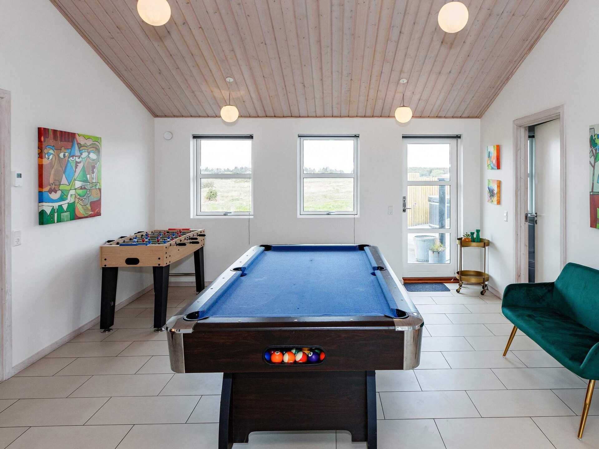 Ruim vakantiehuis met whirlpool, sauna & biljart op 900m van strand in Løkken - foto 33
