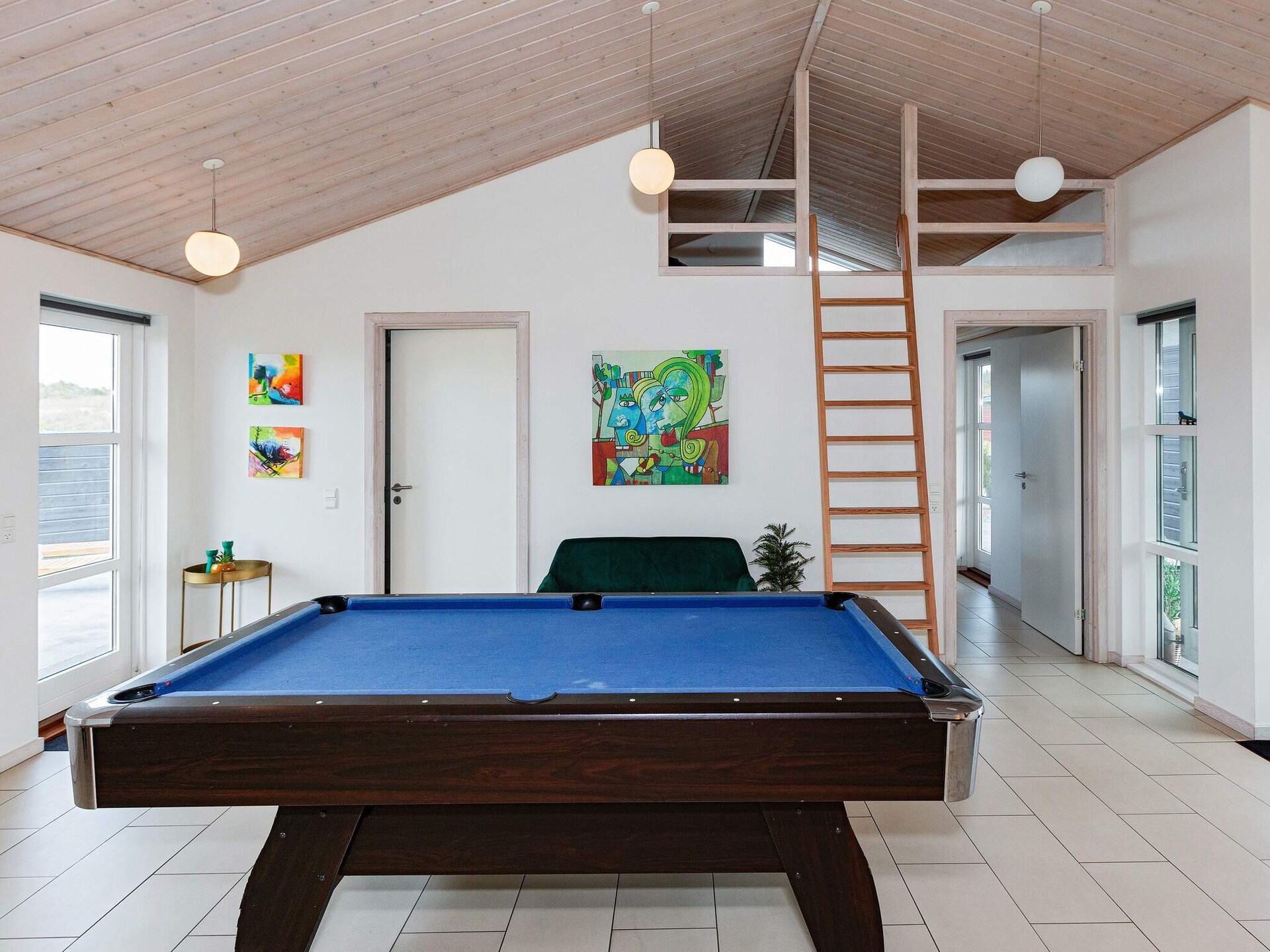 Ruim vakantiehuis met whirlpool, sauna & biljart op 900m van strand in Løkken - foto 34