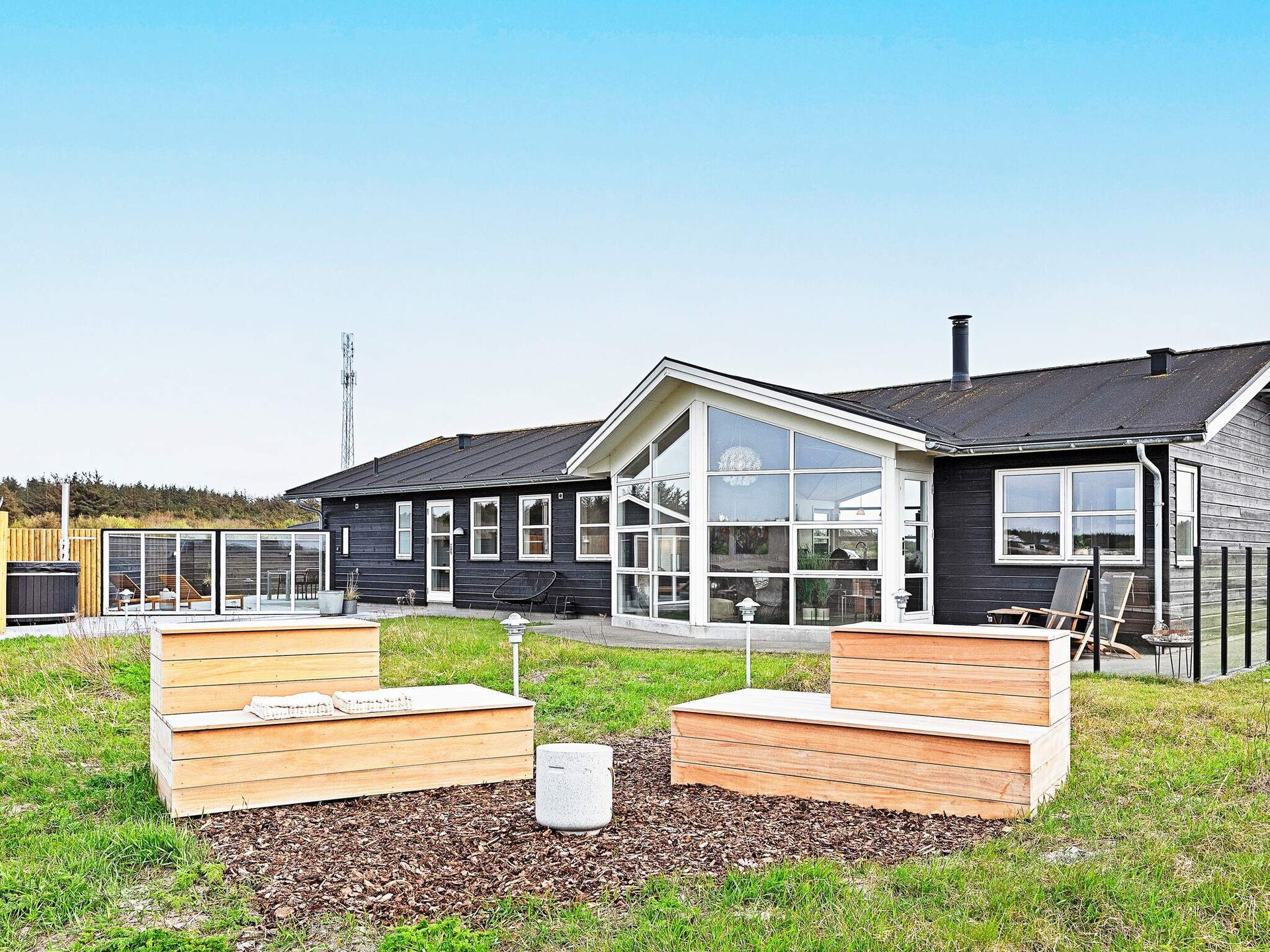 Ruim vakantiehuis met whirlpool, sauna & biljart op 900m van strand in Løkken - foto 50