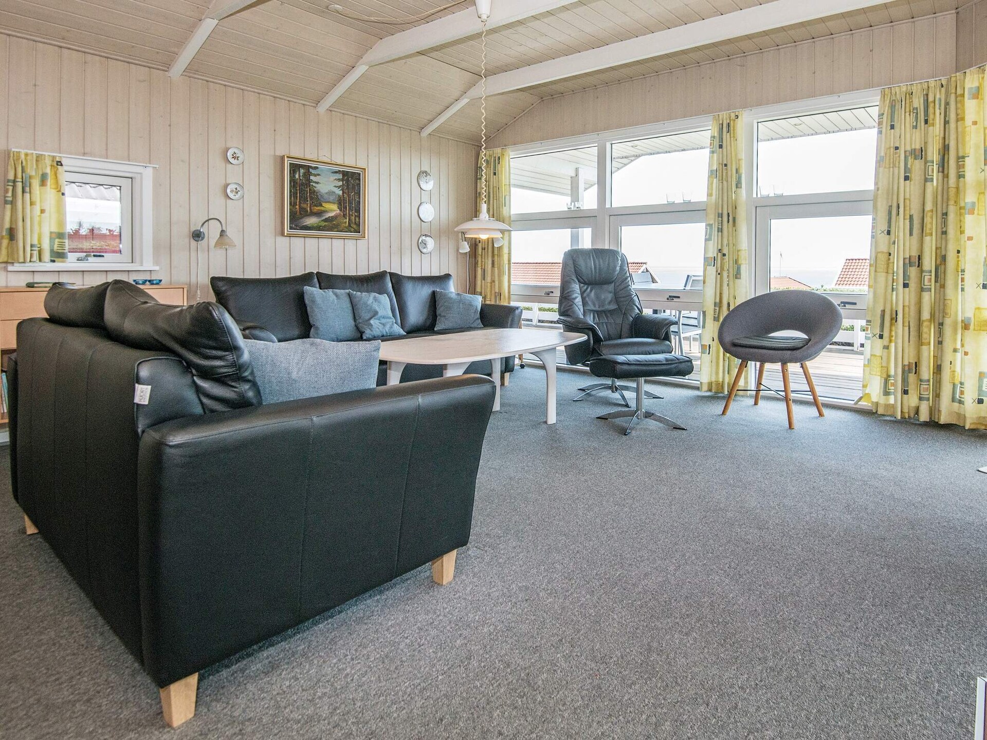 Aan zee: Ruim vakantiehuis in Sjølund met whirlpool en sauna - foto 8
