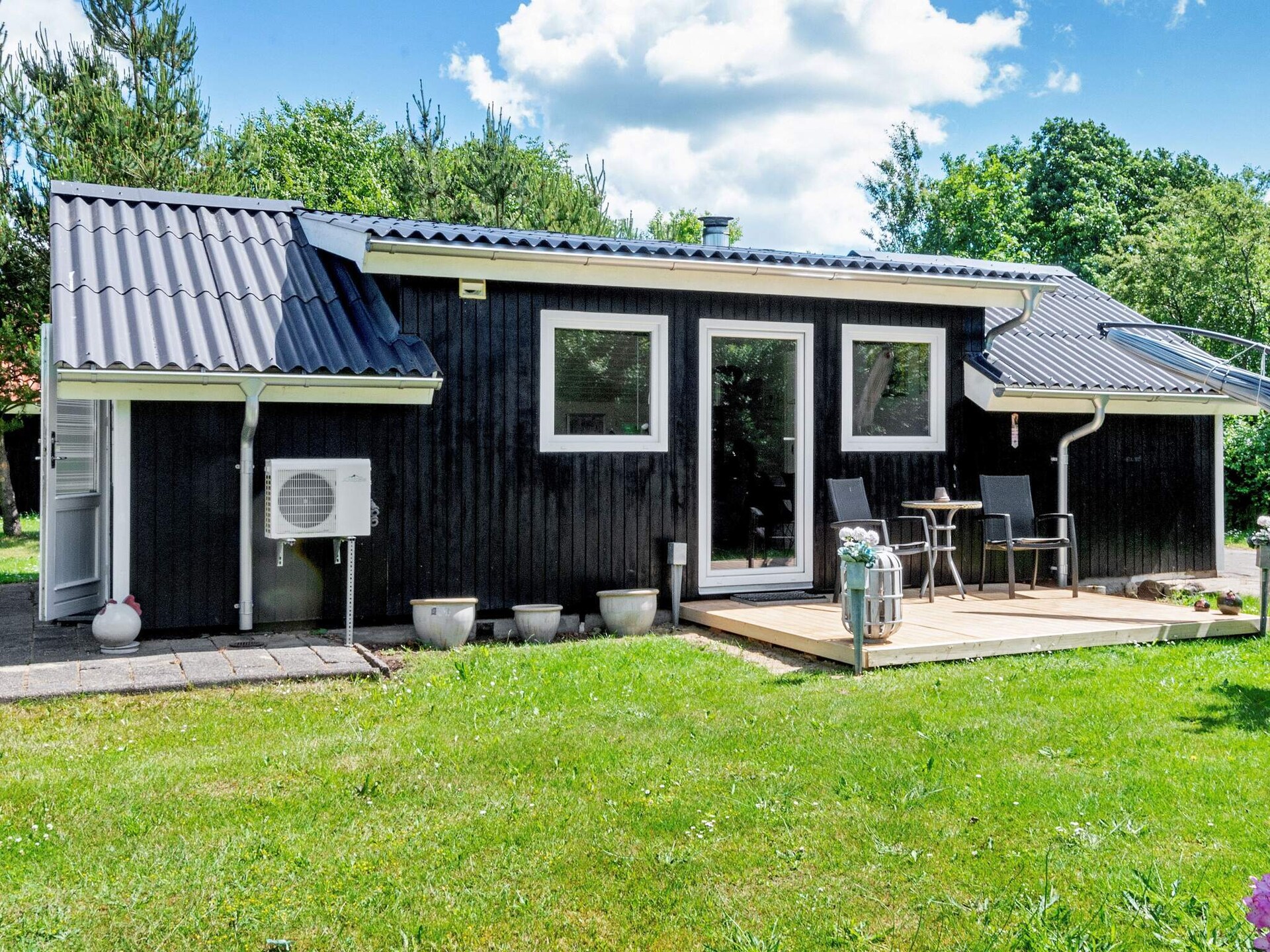 Vrijstaand vakantiehuis in Hovborg met terras en uitzicht op het groen - foto 38
