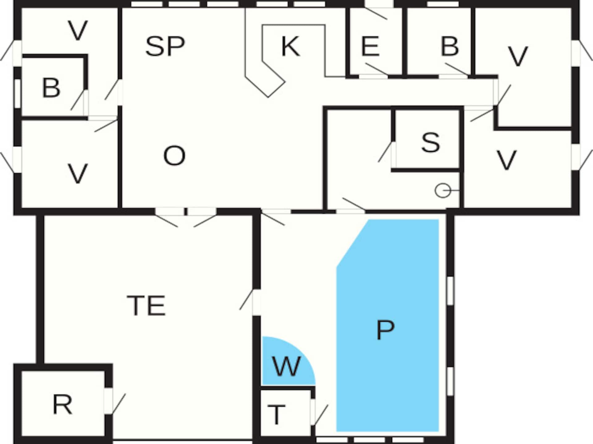 Ruim vakantiehuis in Ulfborg met pool, sauna en whirlpool - foto 38