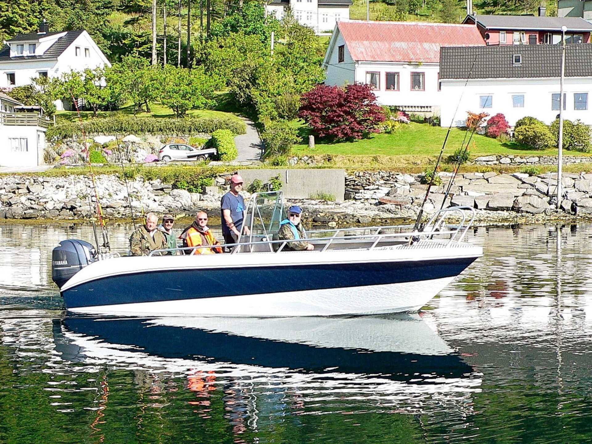 Modern vakantiehuis met panoramisch fjordzicht in Sørbøvåg - foto 44