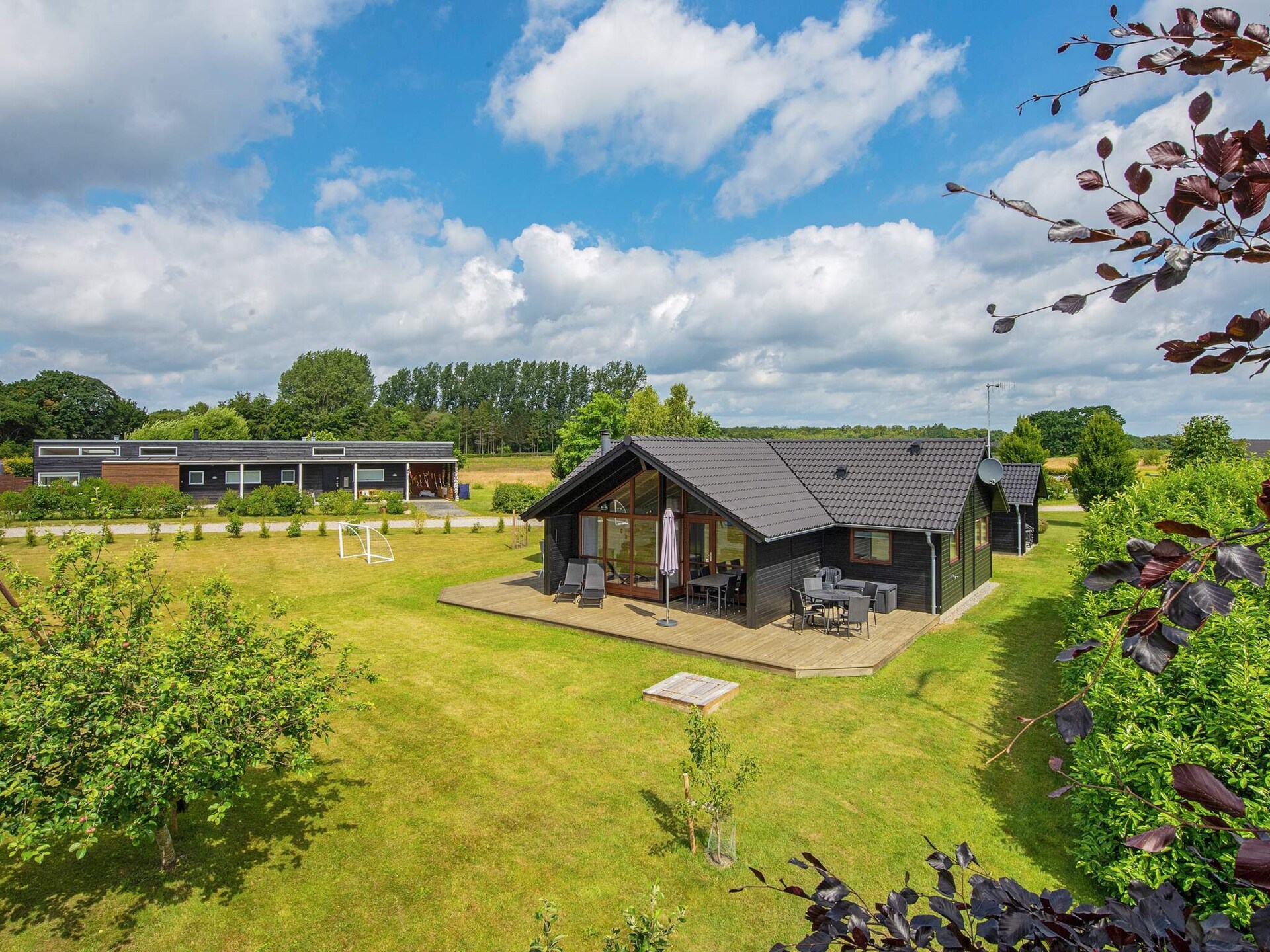 Op 500 m van zee: modern vakantiehuis in Ebeltoft voor 6 personen - foto 1