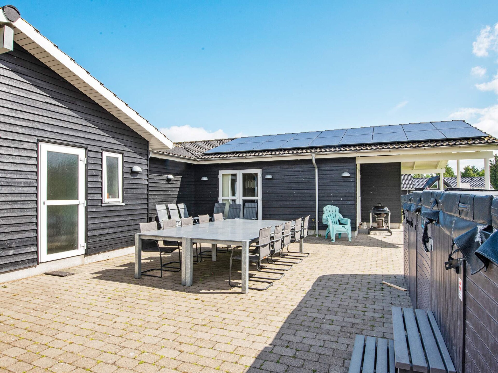 Ruim vakantiehuis voor 16 personen met zwem-spa en sauna bij meer Ansager - foto 50