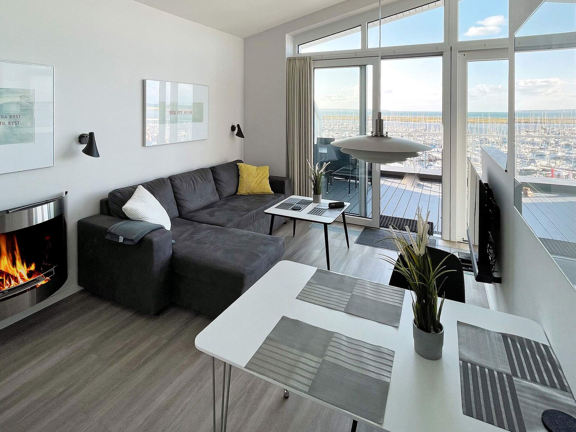 Penthouse aan de haven van Wendtorf met panoramisch zeezicht - foto 9