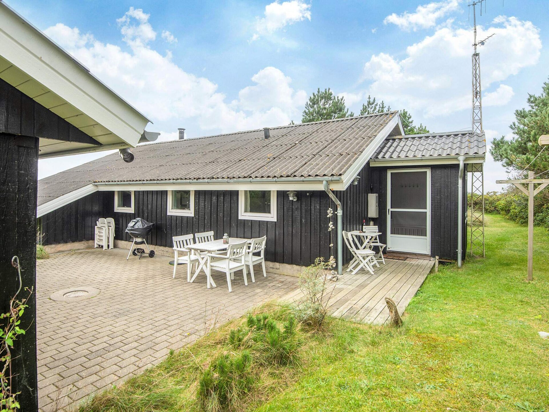 Vrijstaand vakantiehuis met panoramisch uitzicht op 700m van de zee in Blåvand - foto 38