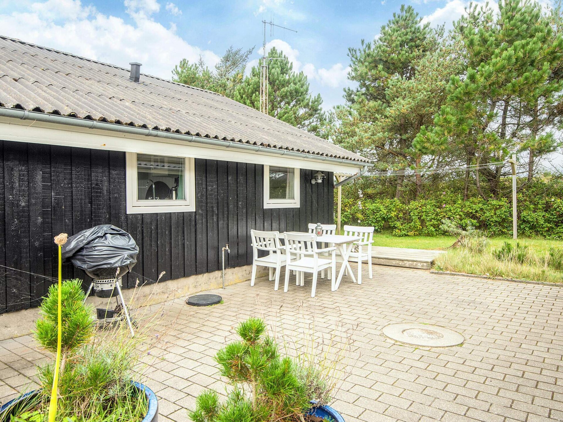 Vrijstaand vakantiehuis met panoramisch uitzicht op 700m van de zee in Blåvand - foto 39
