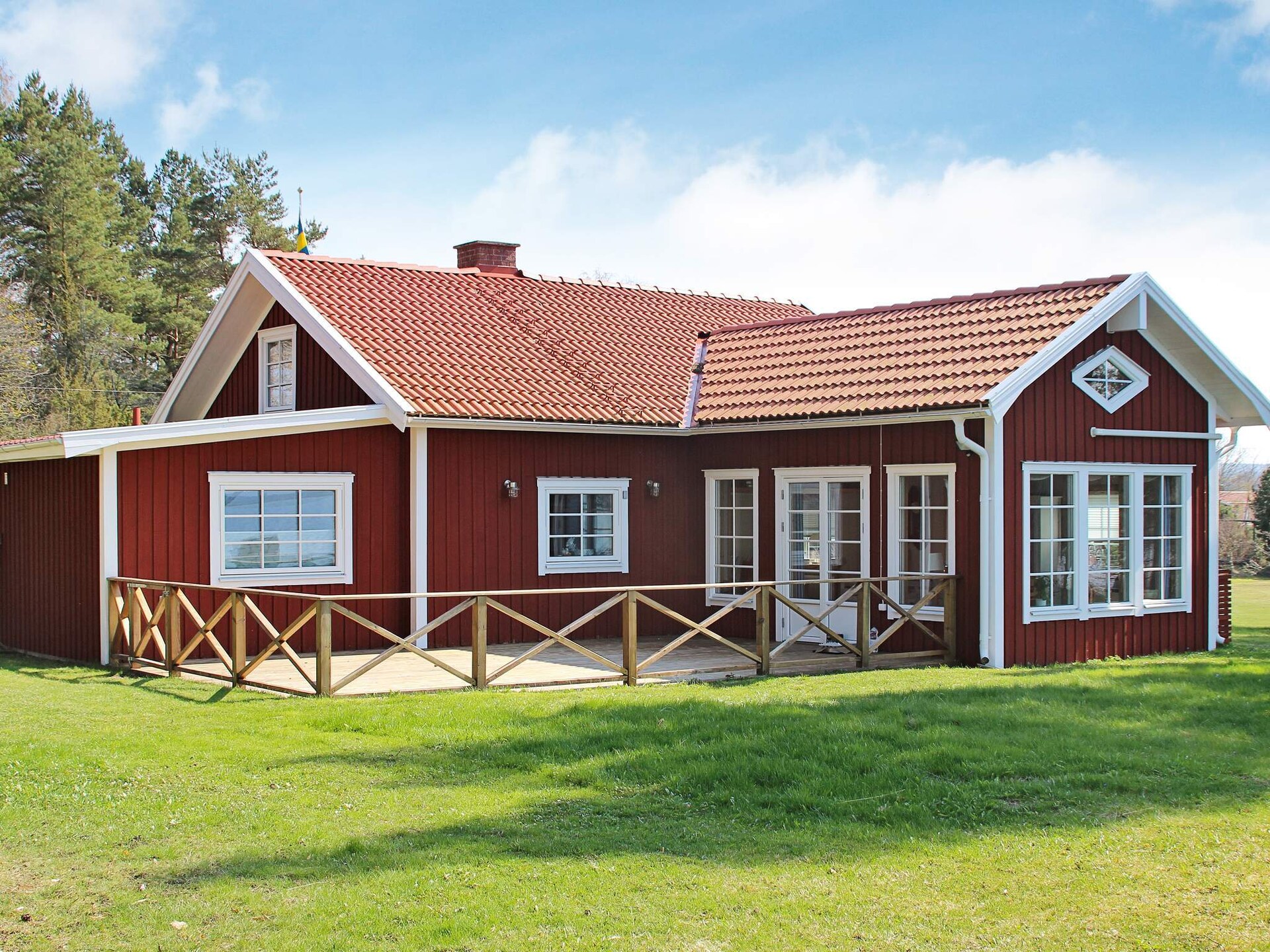 Aan het meer: Traditioneel vakantiehuis in Mariestad - foto 1
