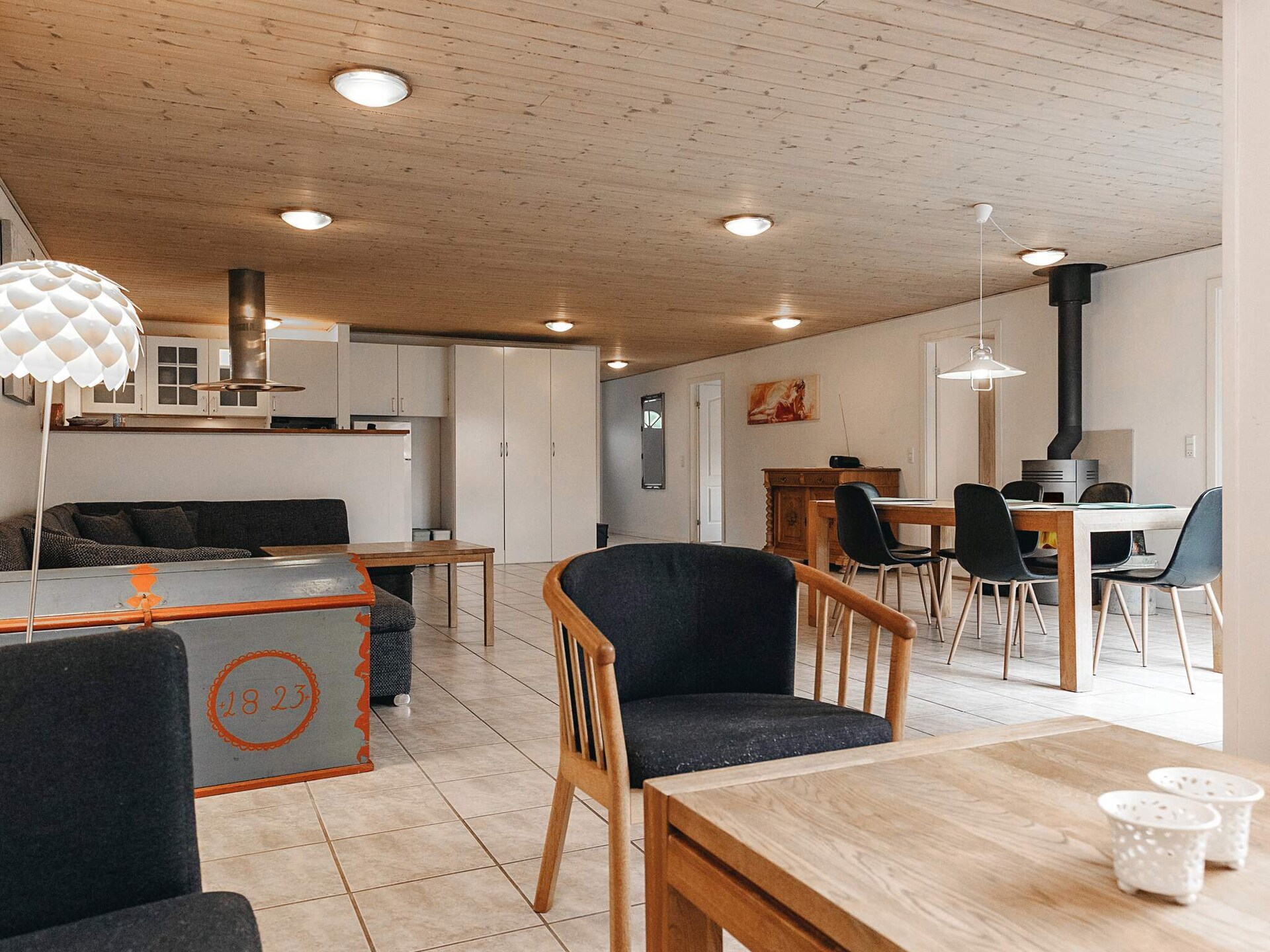 Ruim vakantiehuis op 250m van kindvriendelijk strand in Asnæs - foto 12