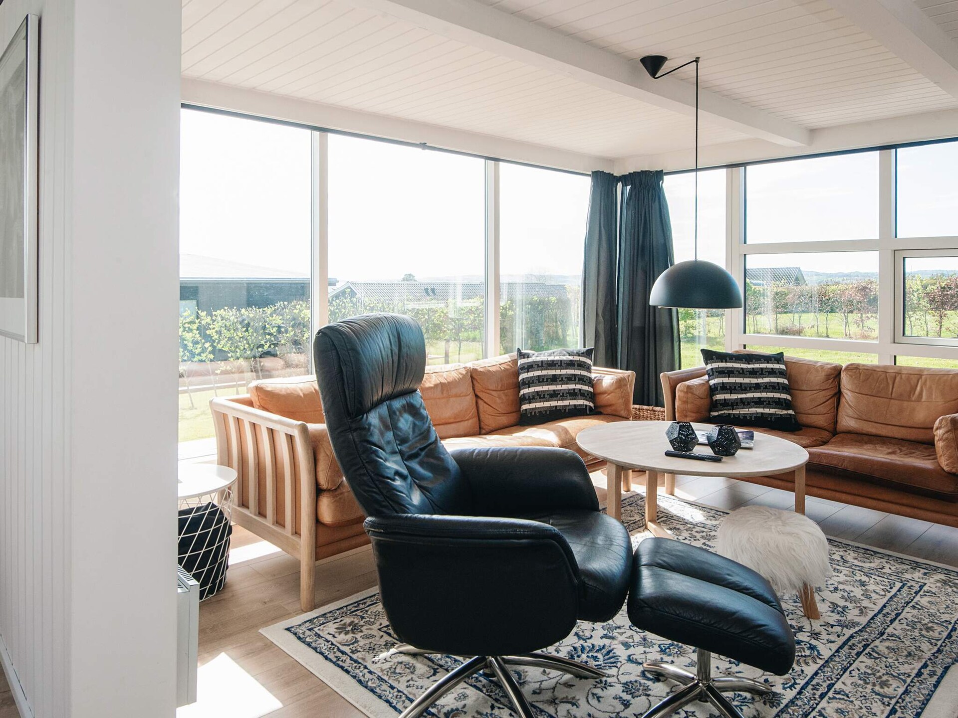 Licht vakantiehuis bij Ebeltoft met zeezicht en whirlpool, 300m van strand - foto 12