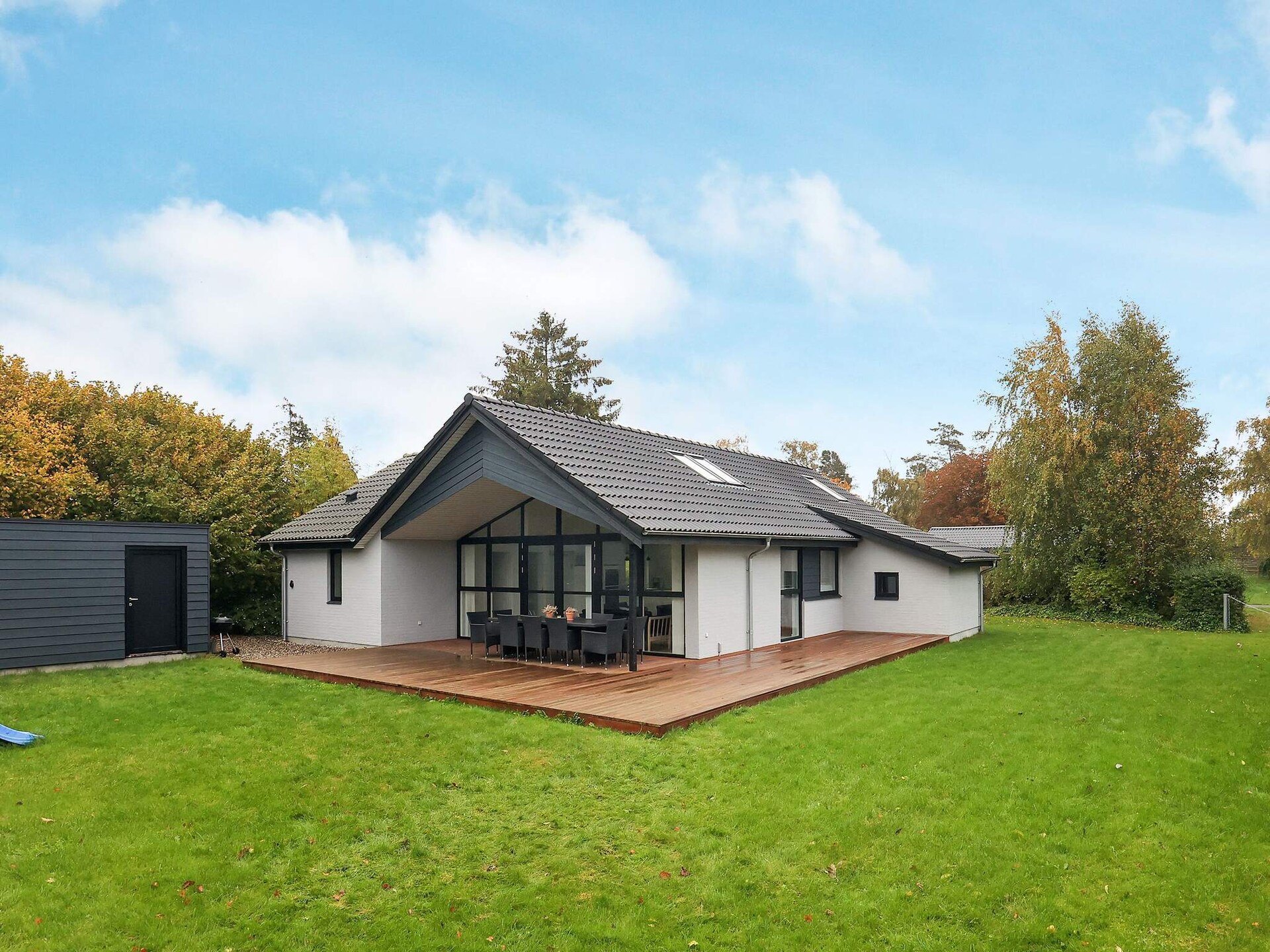 Vrijstaand vakantiehuis met whirlpool op 360m van Hasmark Strand, Denemarken - foto 1