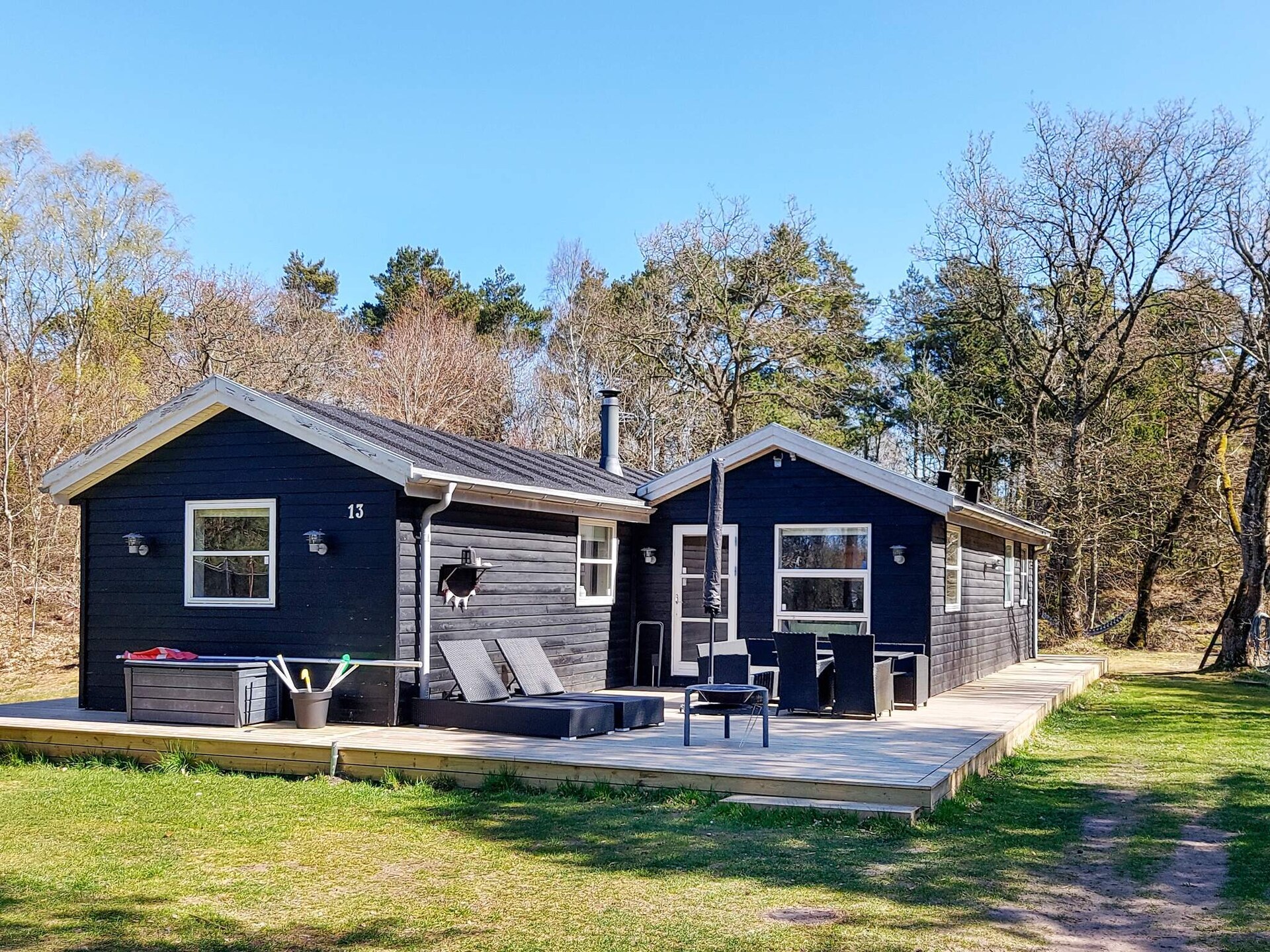 Licht vakantiehuis in het bos bij Als Odde, 900m van zee - foto 5