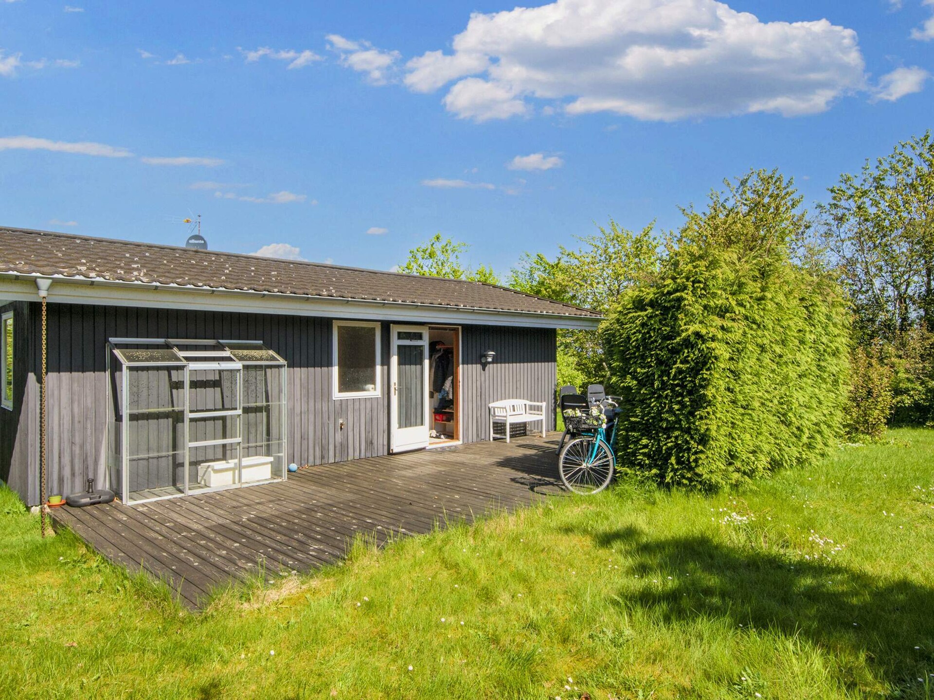 Vrijstaand huis op natuurperceel, 500m van zee bij Glesborg - foto 1