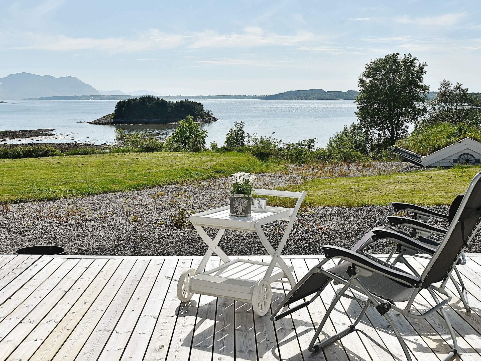 Luxe vakantiehuis aan de Noorse kust met privéstrand en activiteitenruimte - foto 23