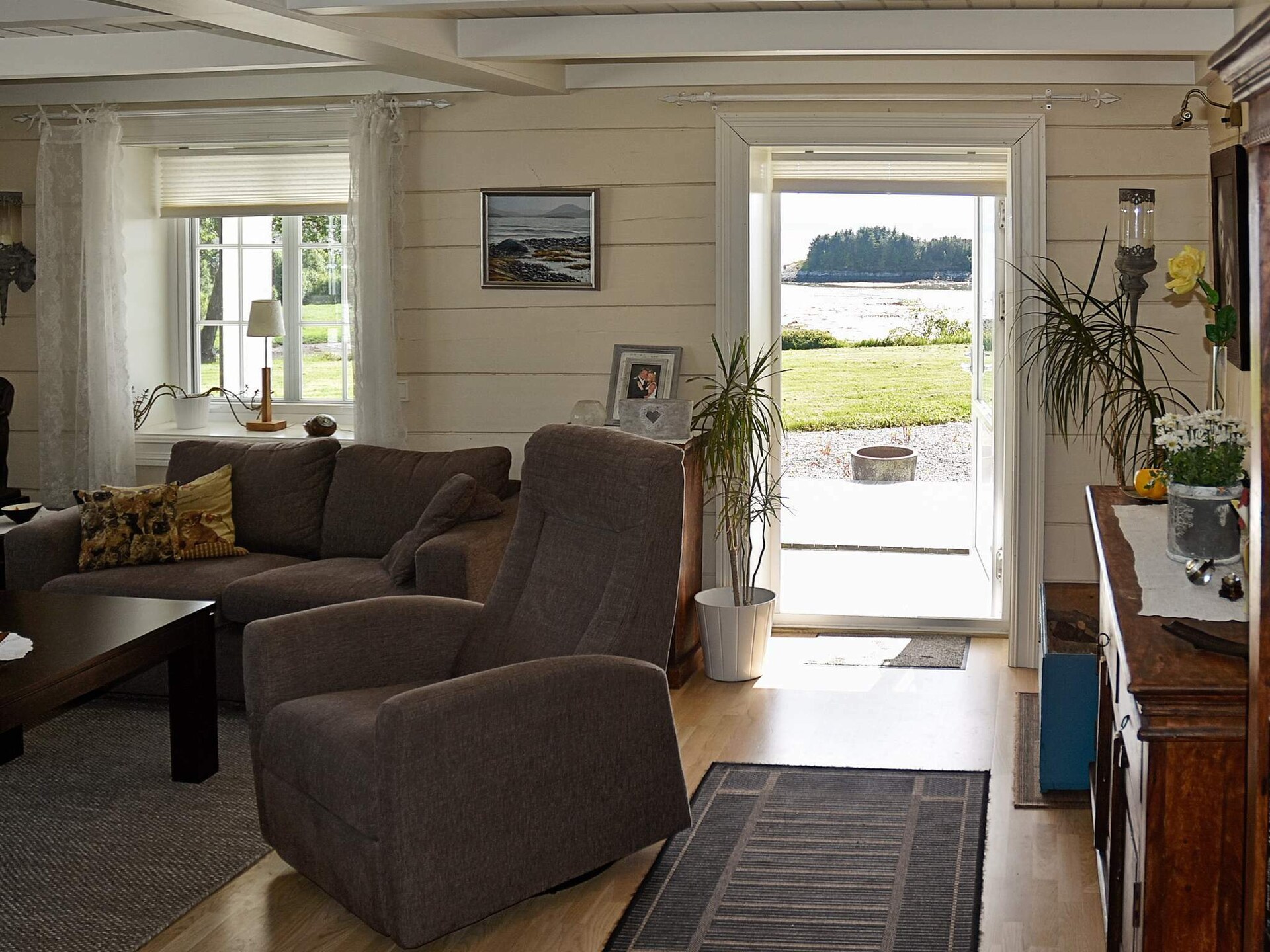 Luxe vakantiehuis aan de Noorse kust met privéstrand en activiteitenruimte - foto 44