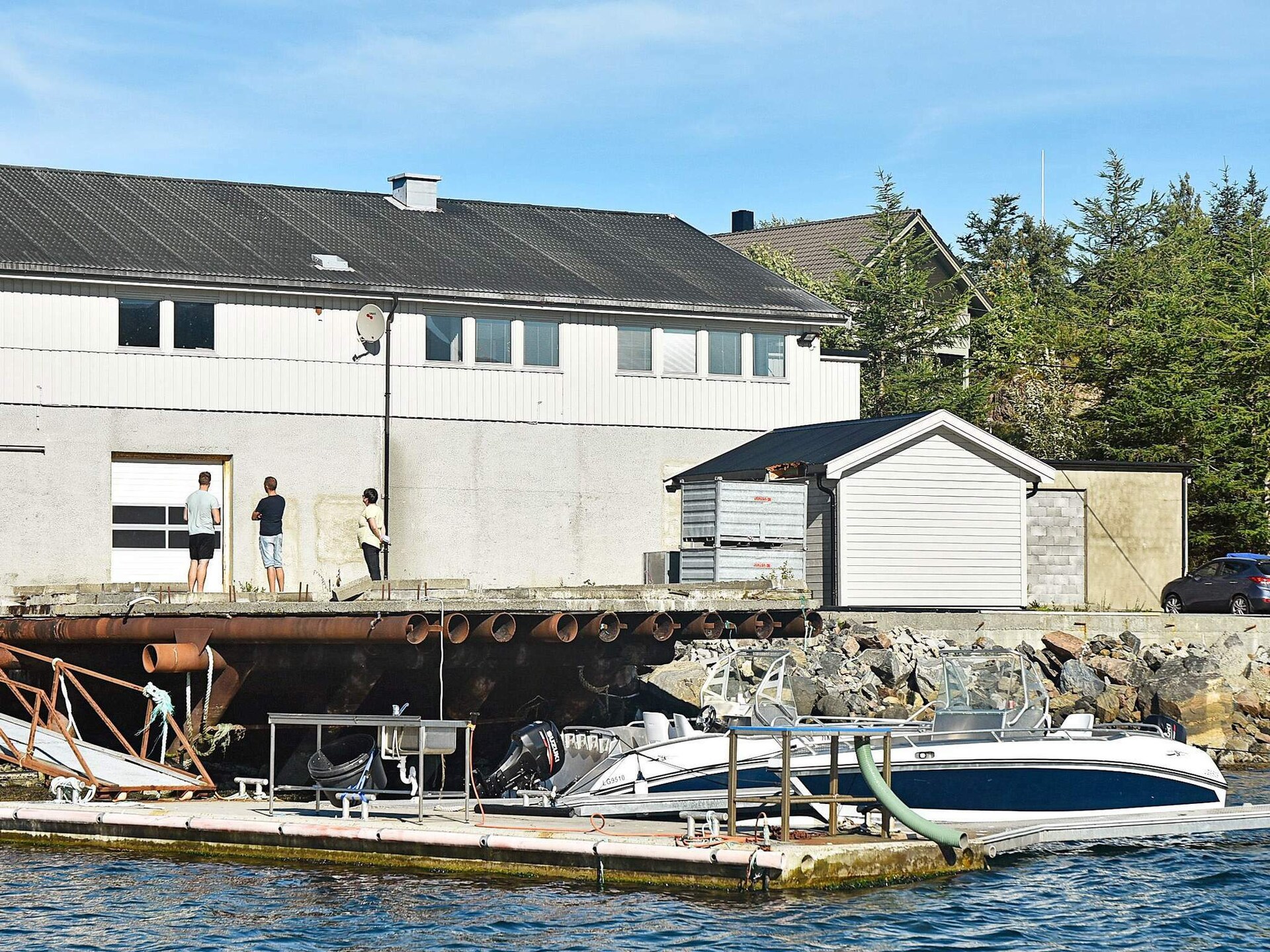 Comfortabel appartement aan de fjord in Oksvoll met bootverhuur - foto 1